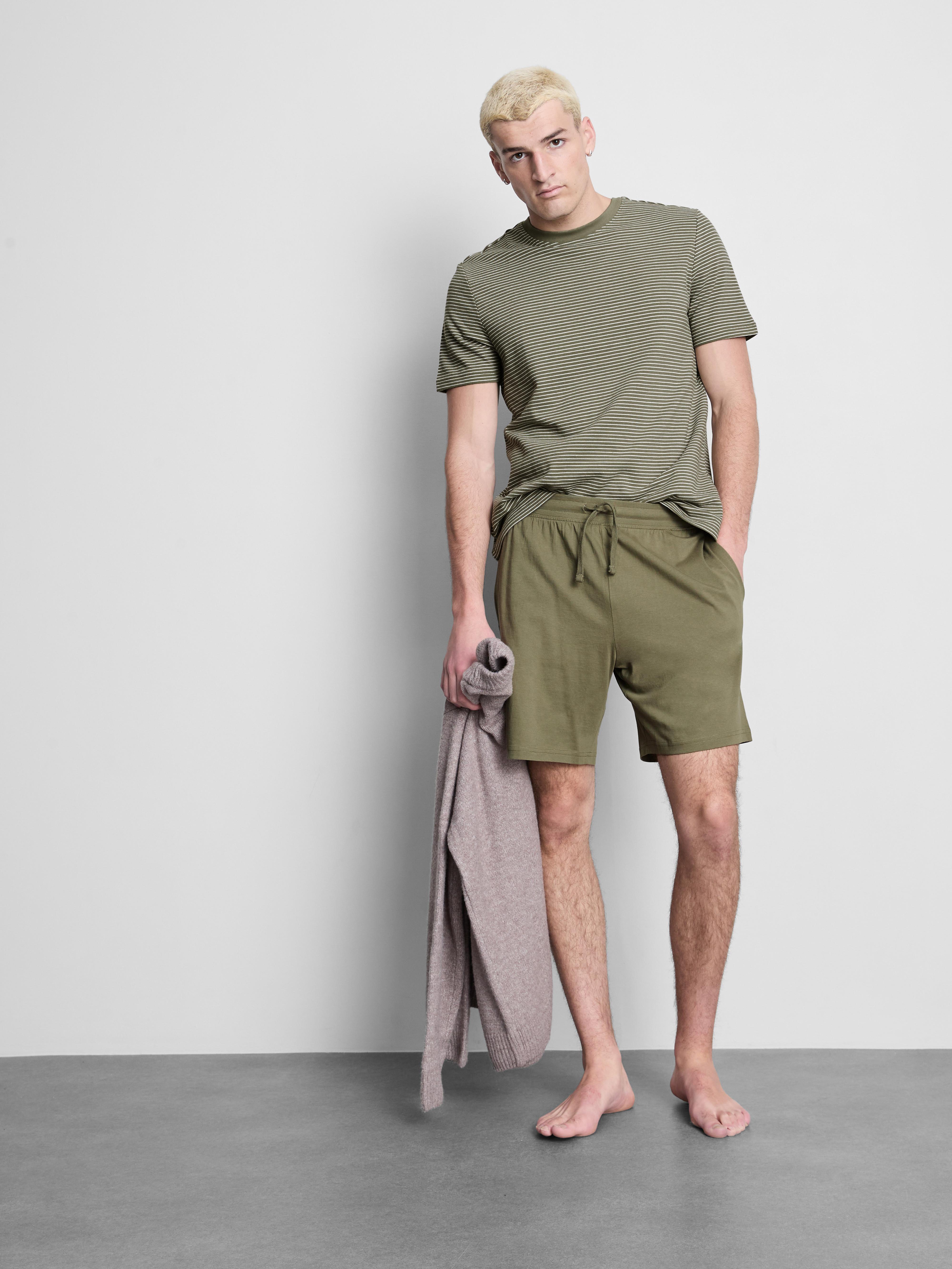 Textured pyjama Shorts