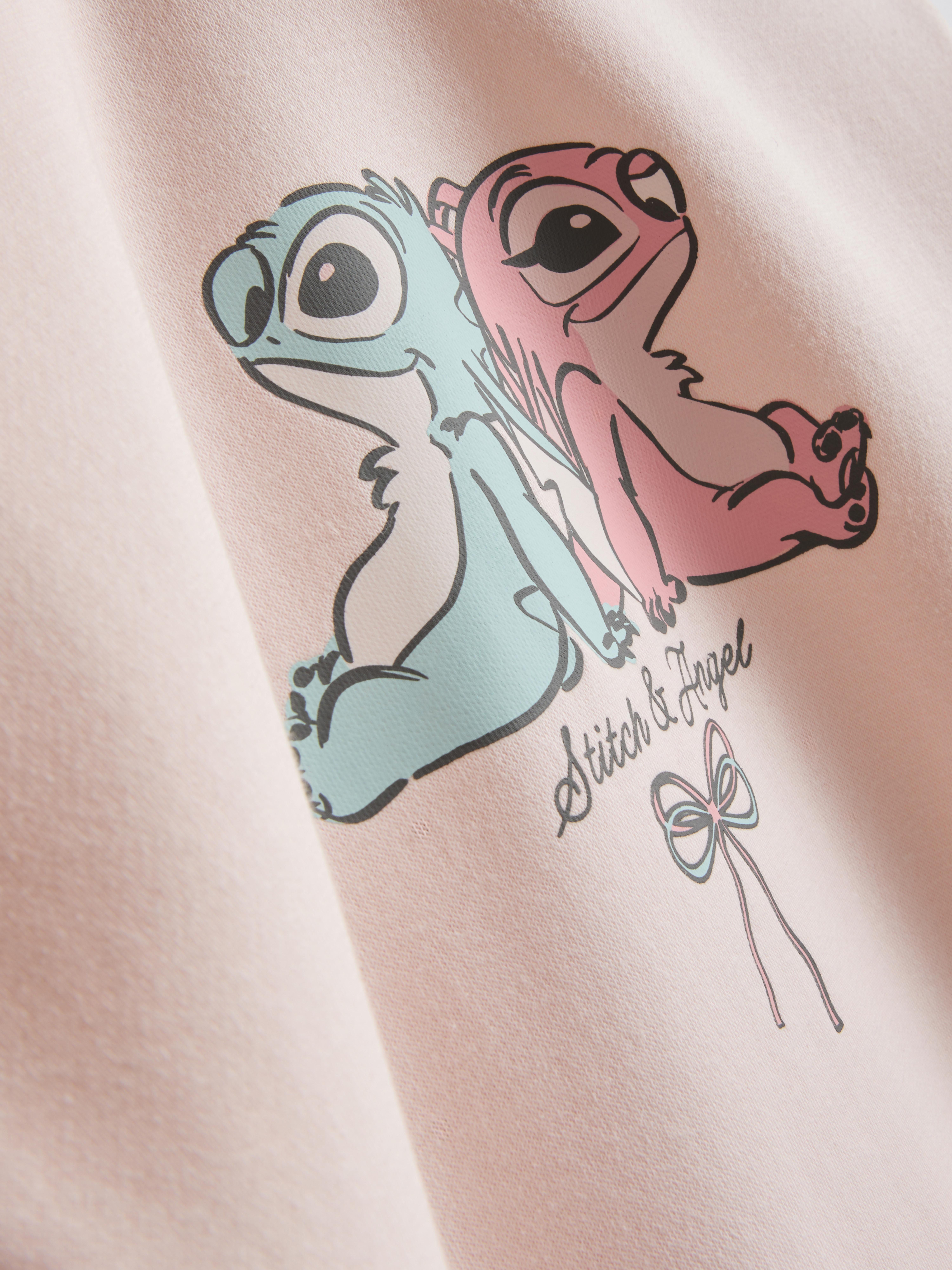 Girls Light Pink 7-15yrs | Disney’s Stitch Hoodie
