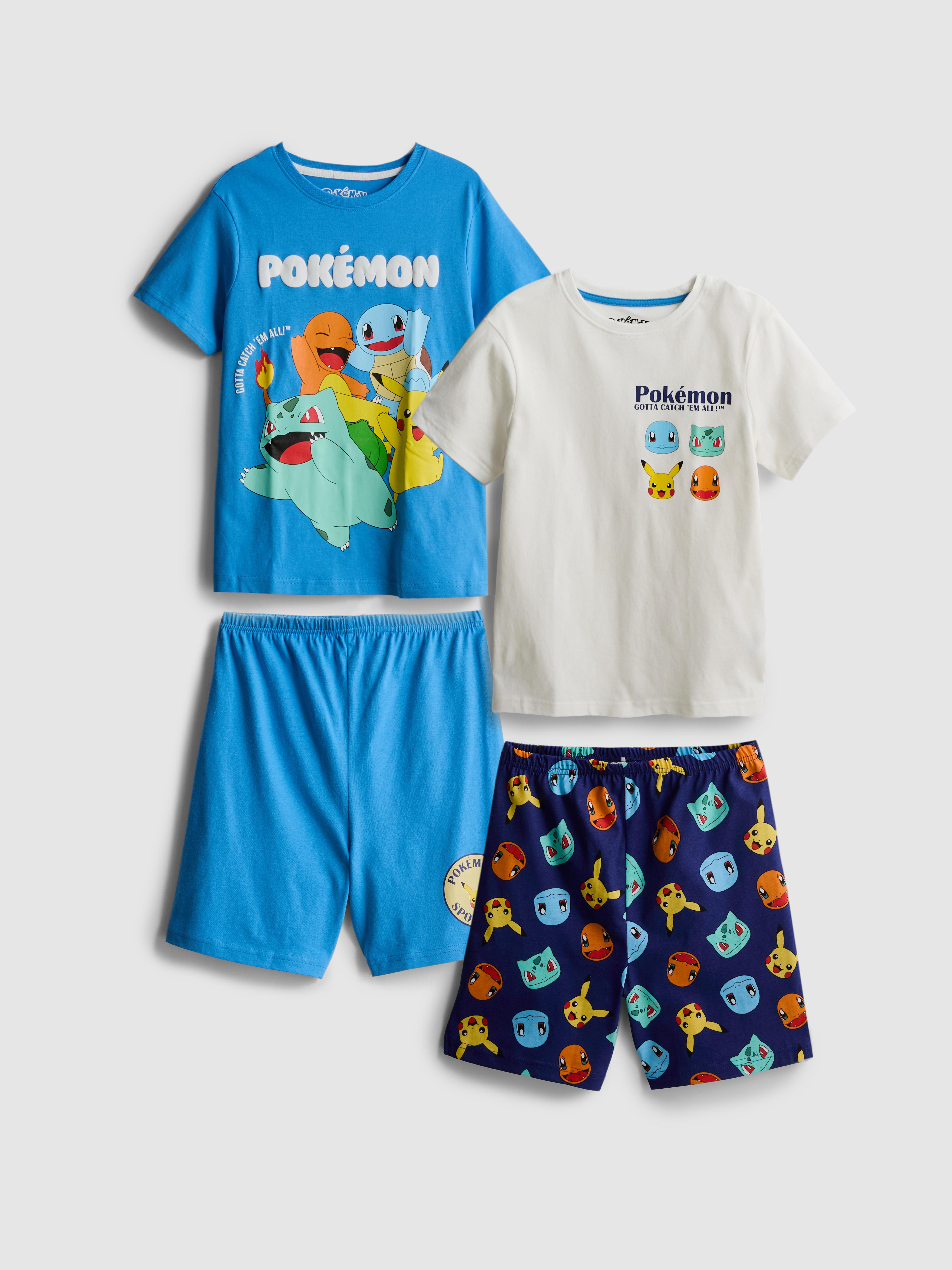 3-10yrs | 2pk Pokémon Short Pyjamas