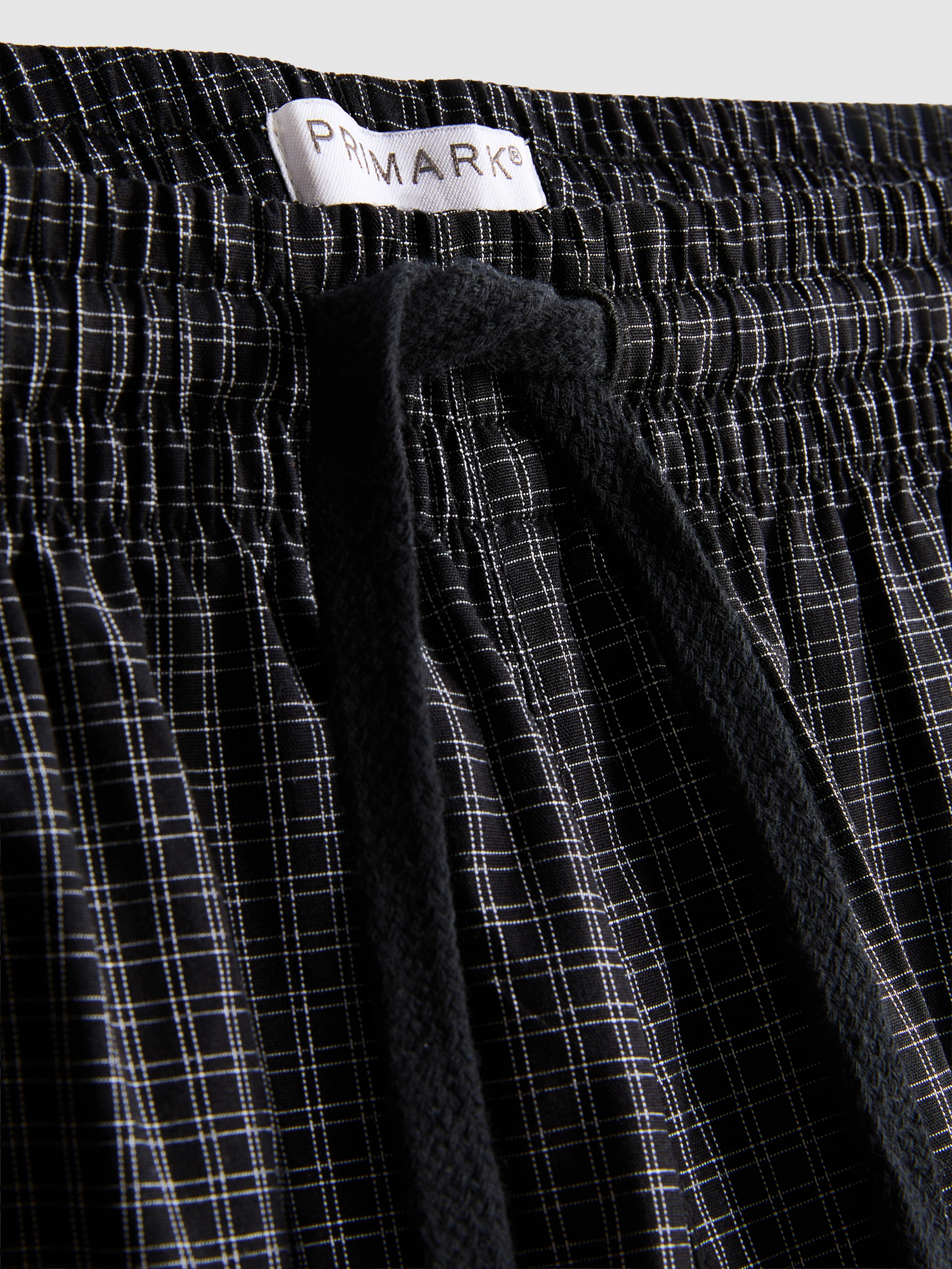 Lange pyjama met textuur