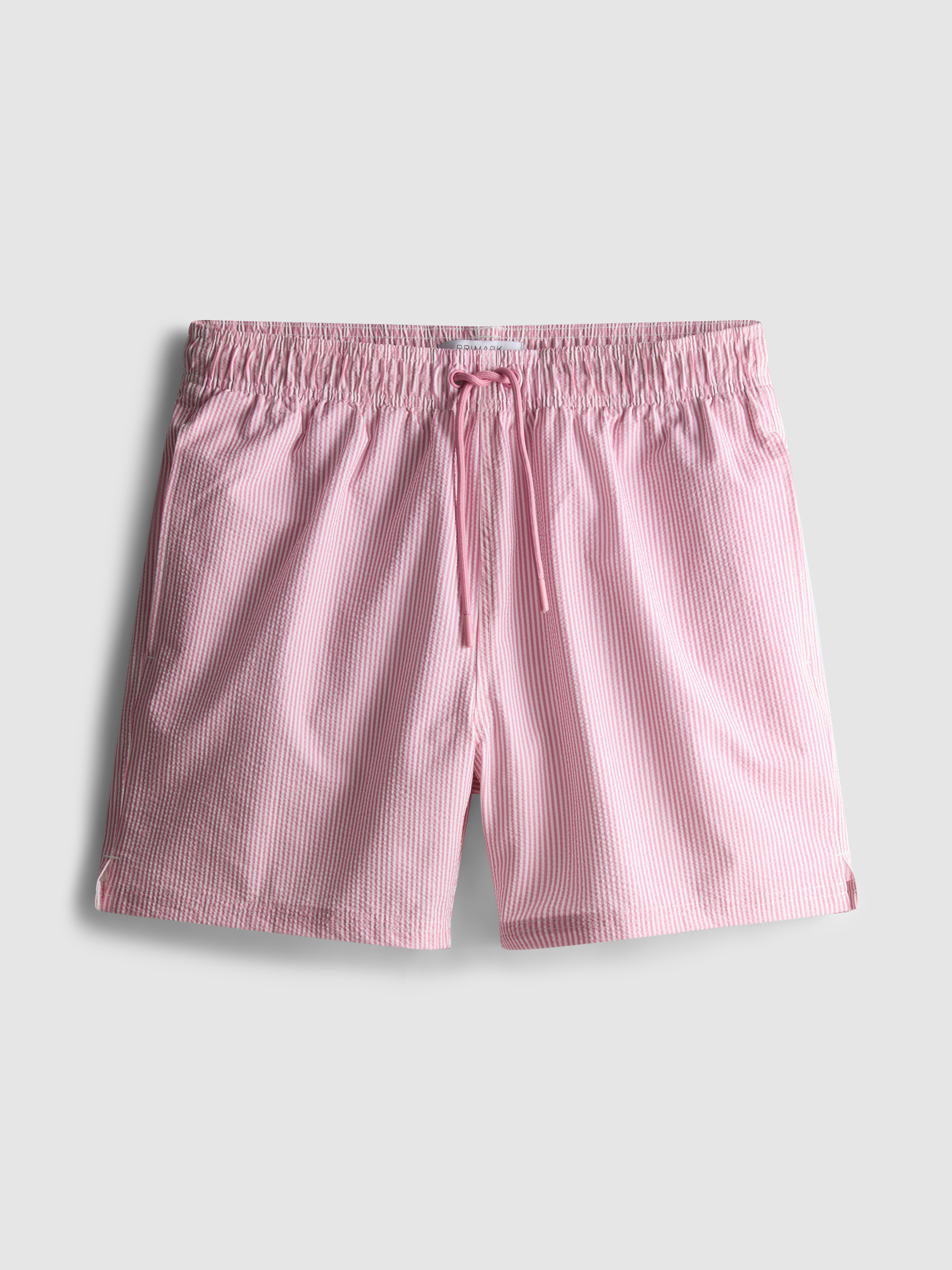 Zwemshort van seersucker