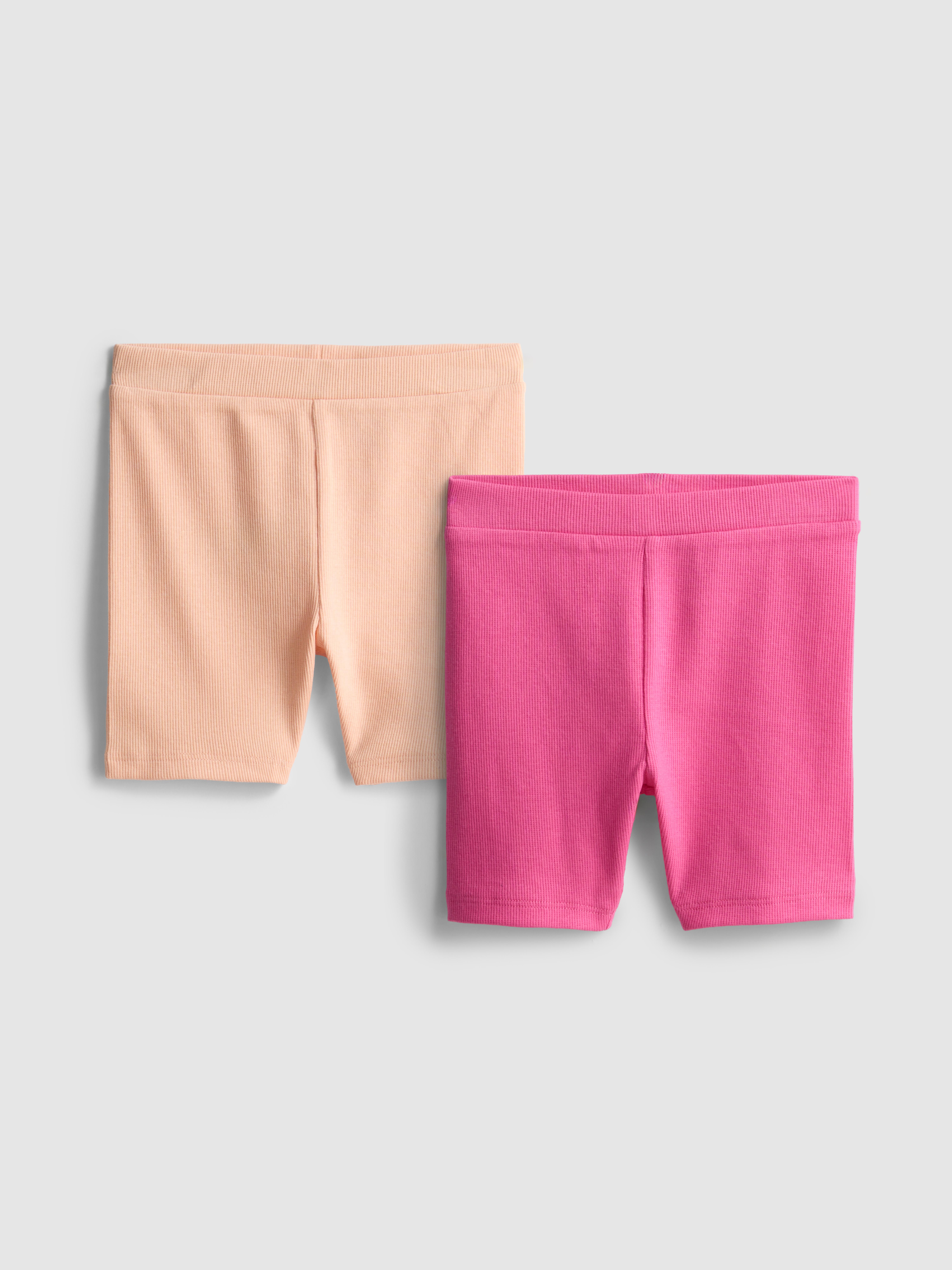 18 mois–8 ans | Lot de 2 shorts cyclistes côtelés