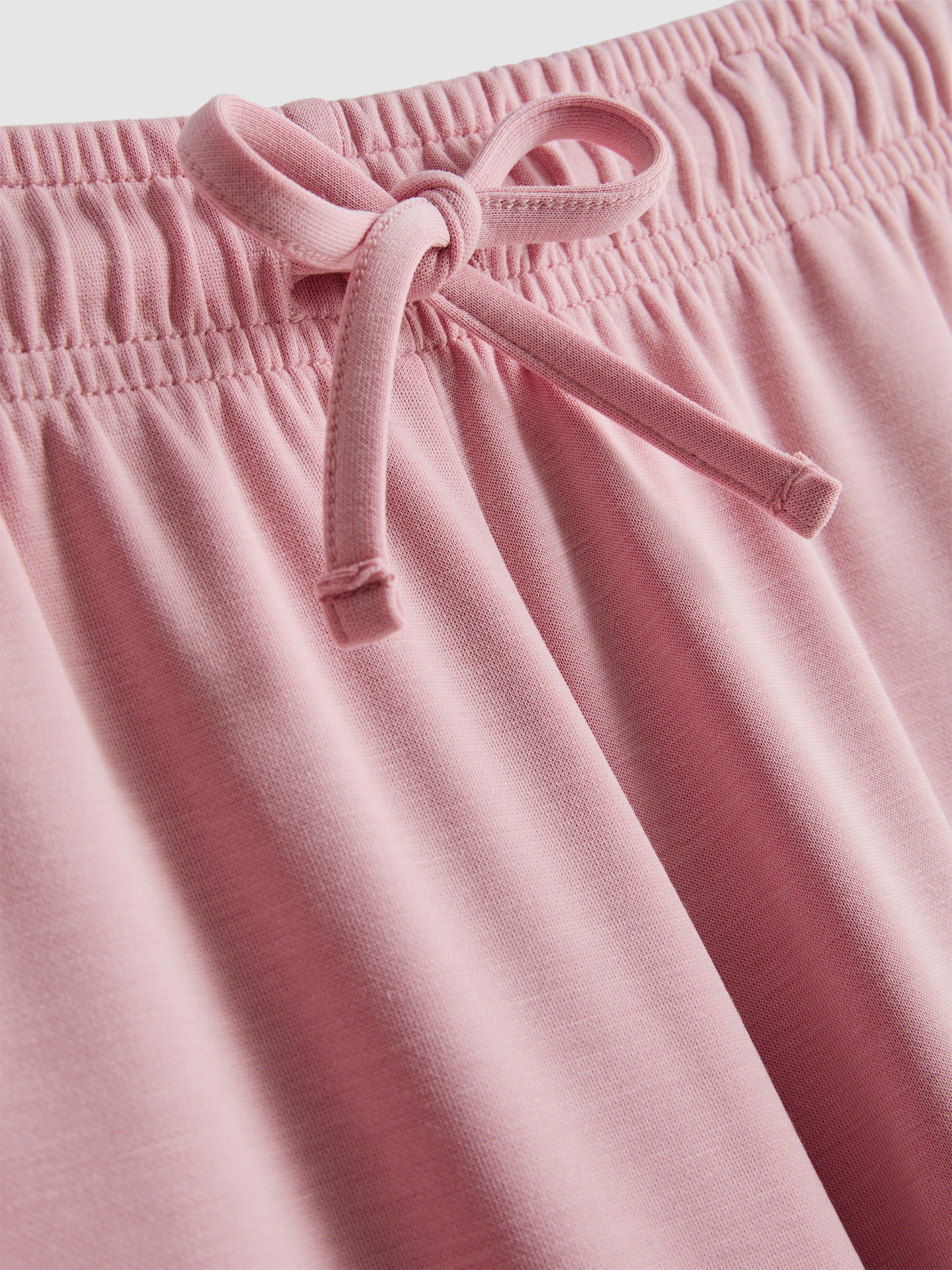 Wide Leg Drawstring Trousers