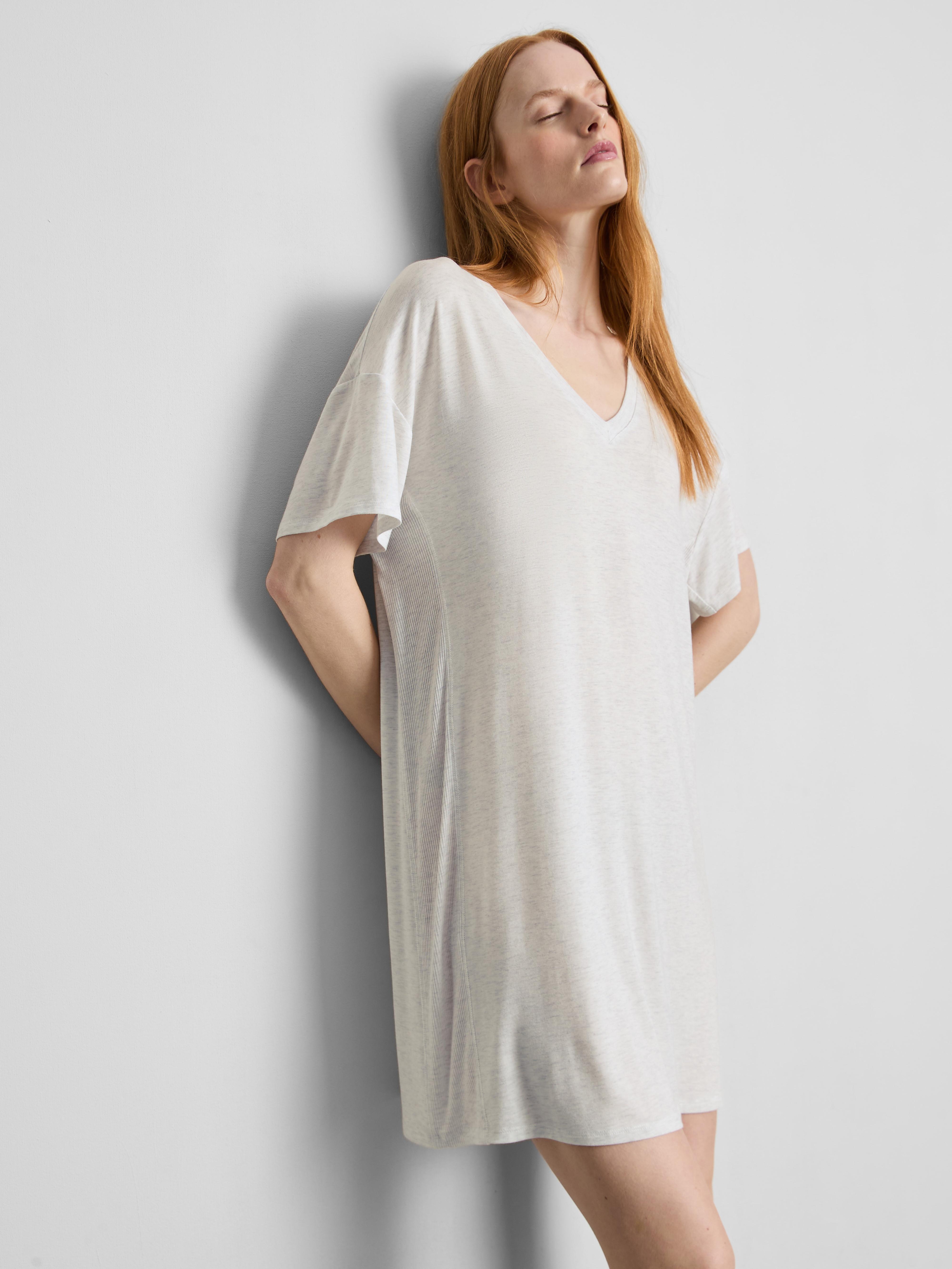 Maglietta da notte oversize in modal
