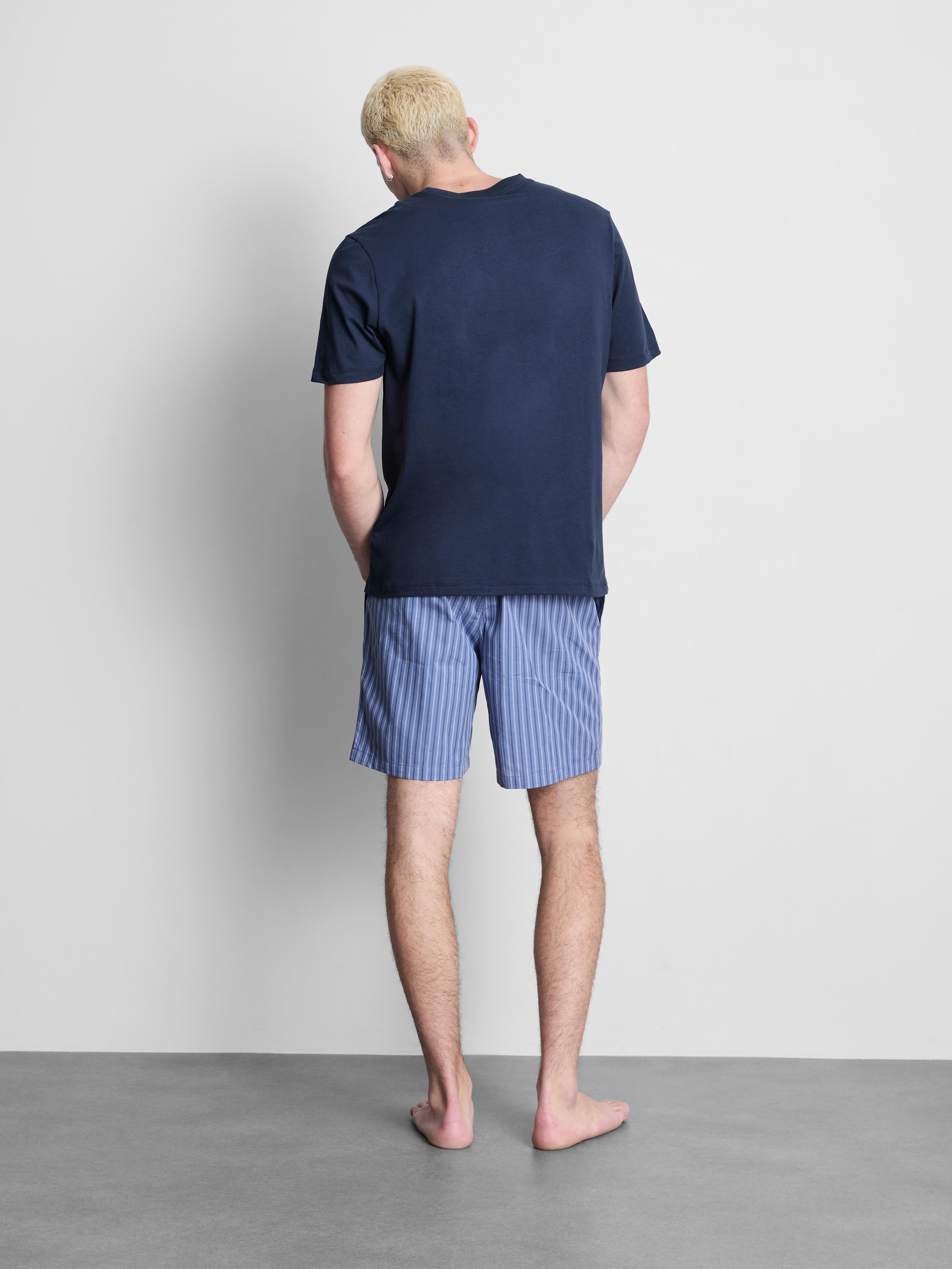 Pyjama short texturé