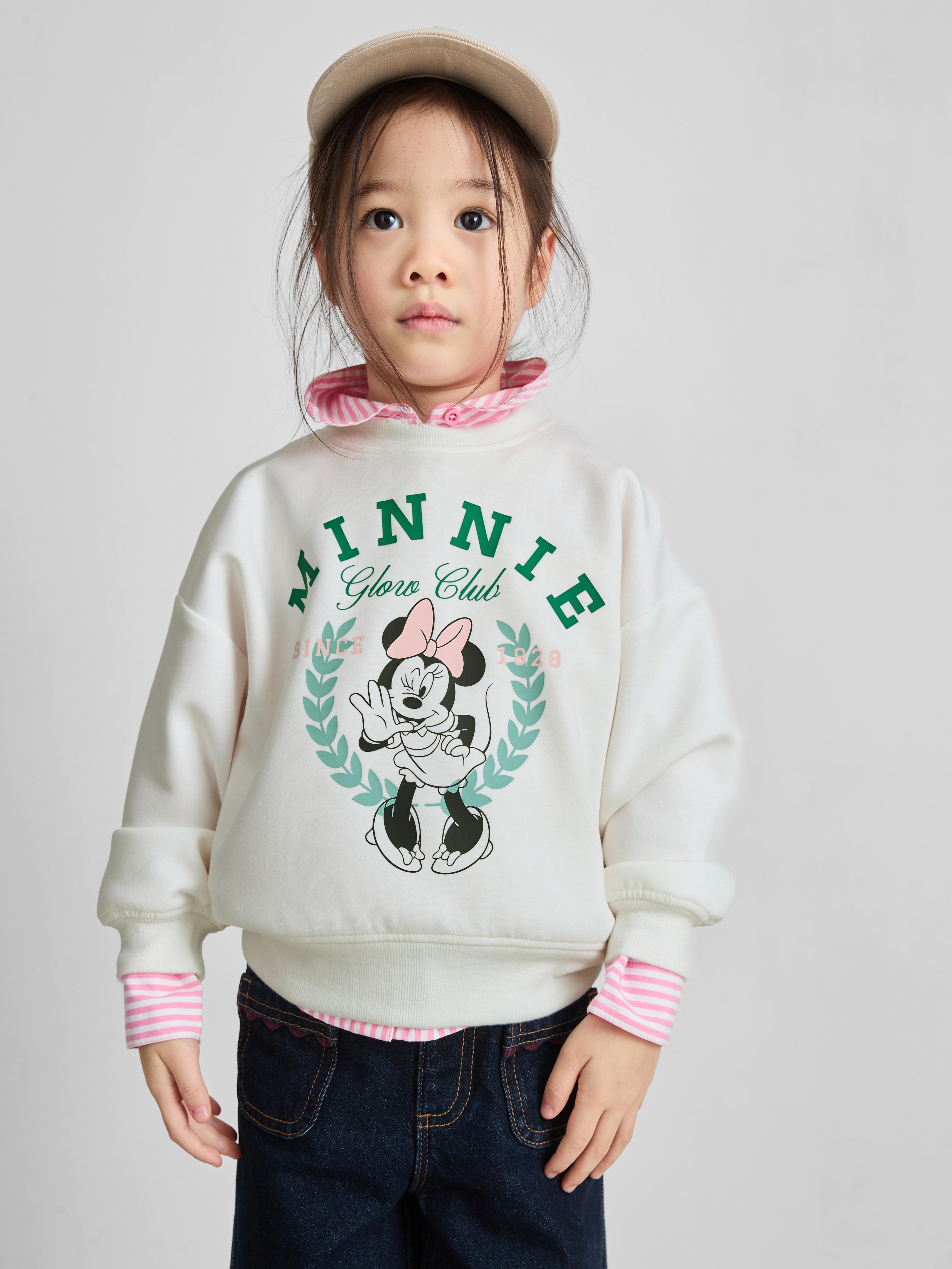 Girls Ivory 1.5-8yrs | Disney’s Minnie Mouse Sweatshirt