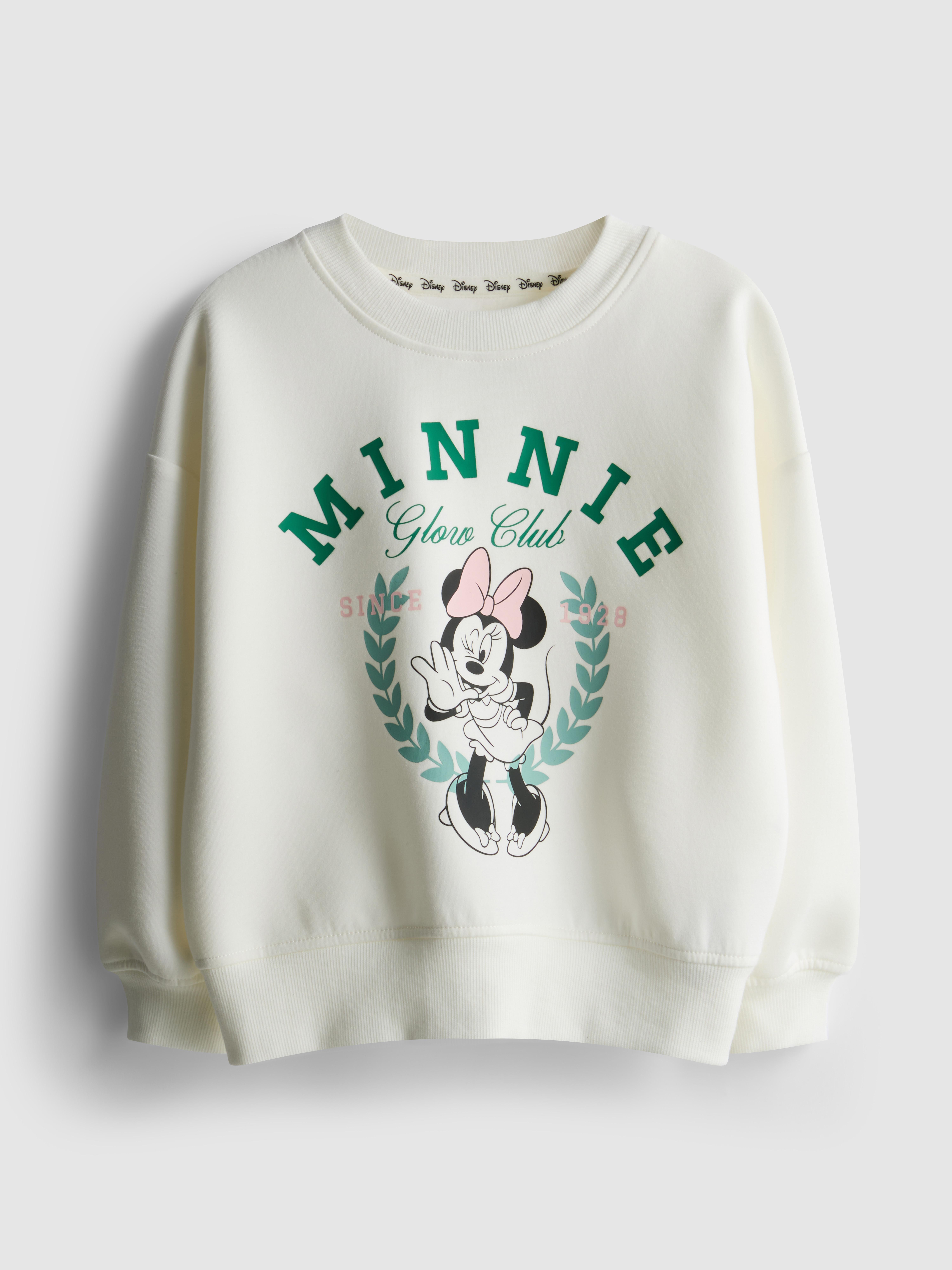 Girls Ivory 1.5-8yrs | Disney’s Minnie Mouse Sweatshirt