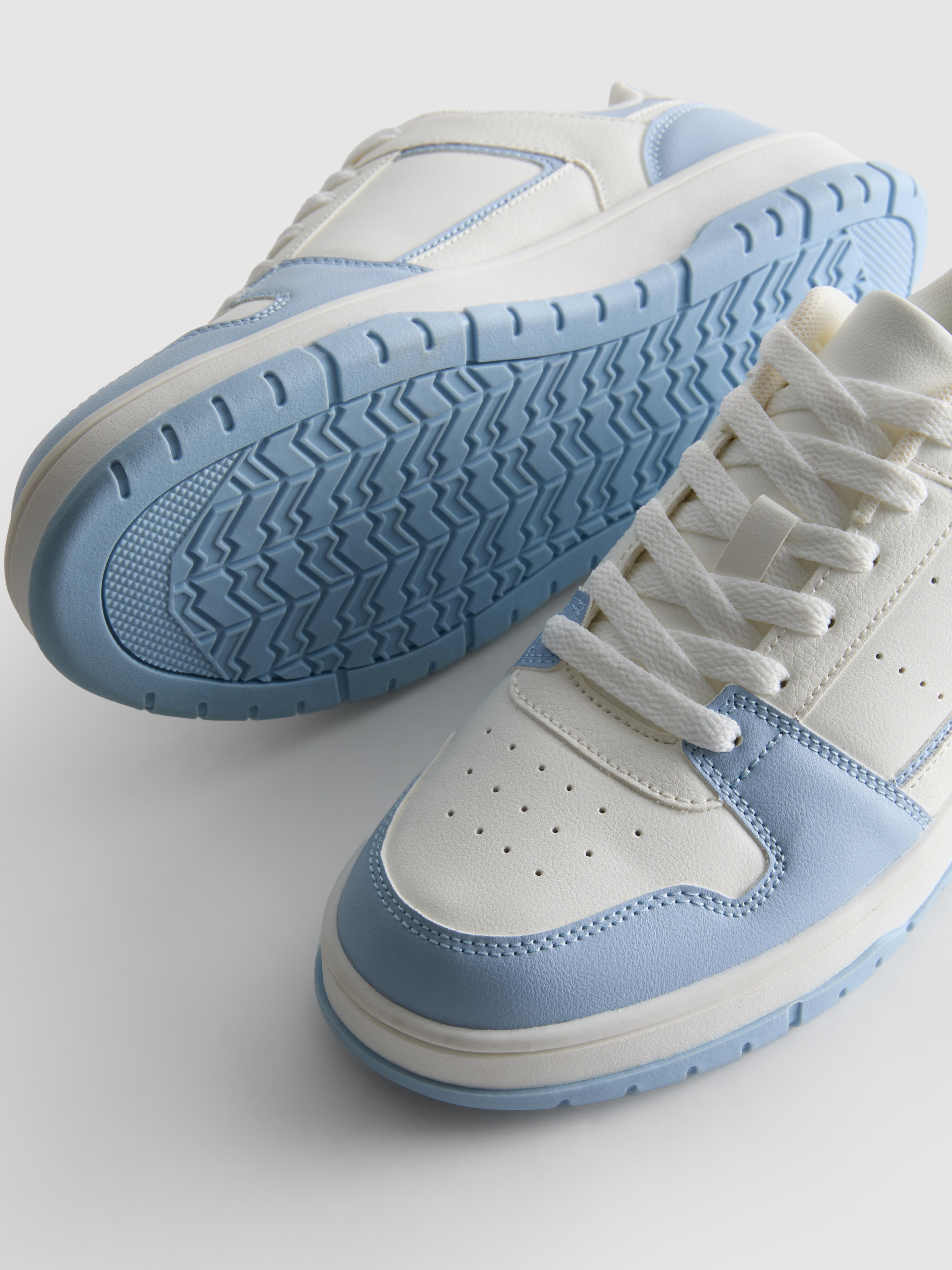 Women's Light Blue Sporty Low Tops