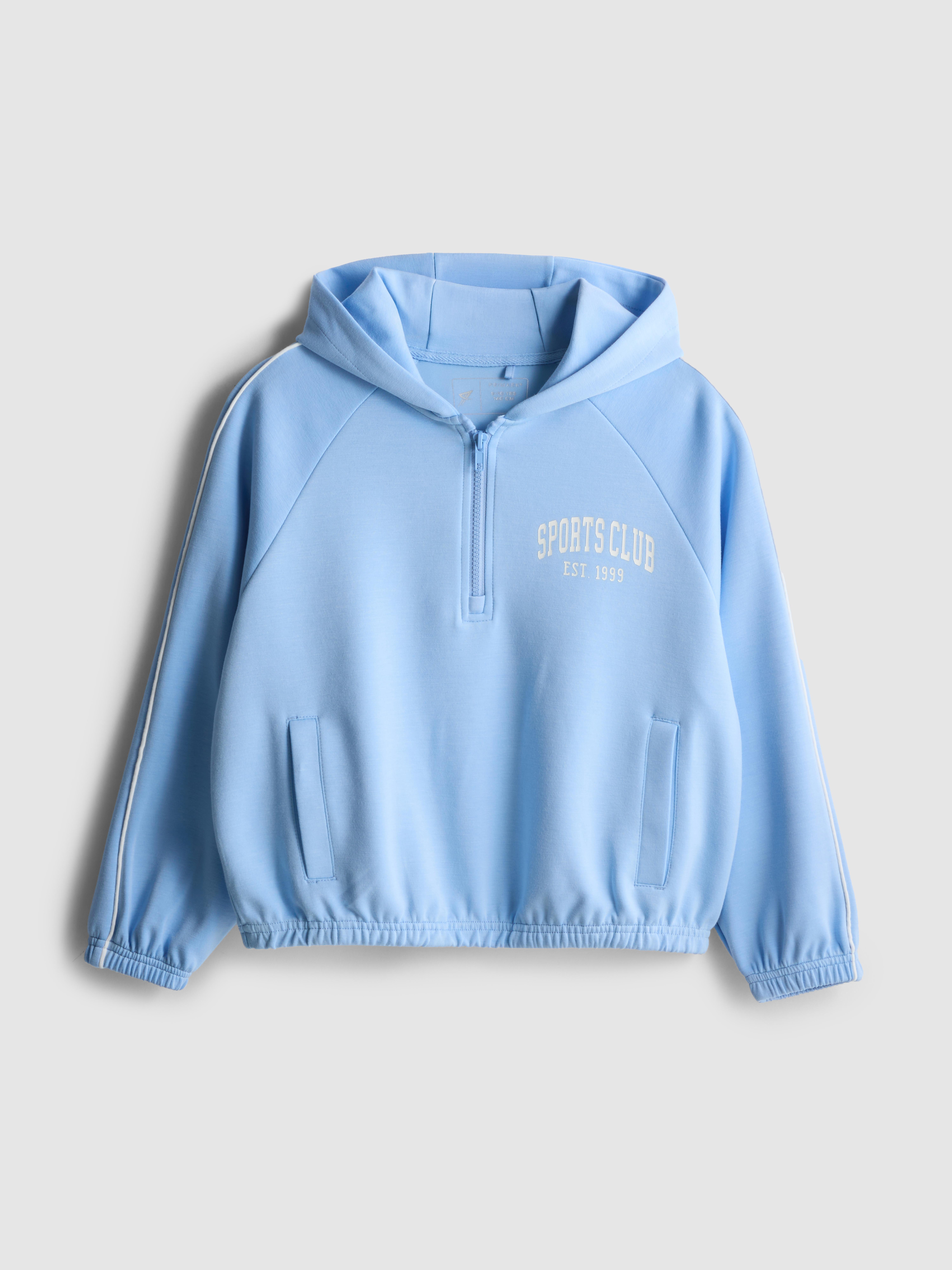 7-15yrs | Active Half-Zip Hoodie