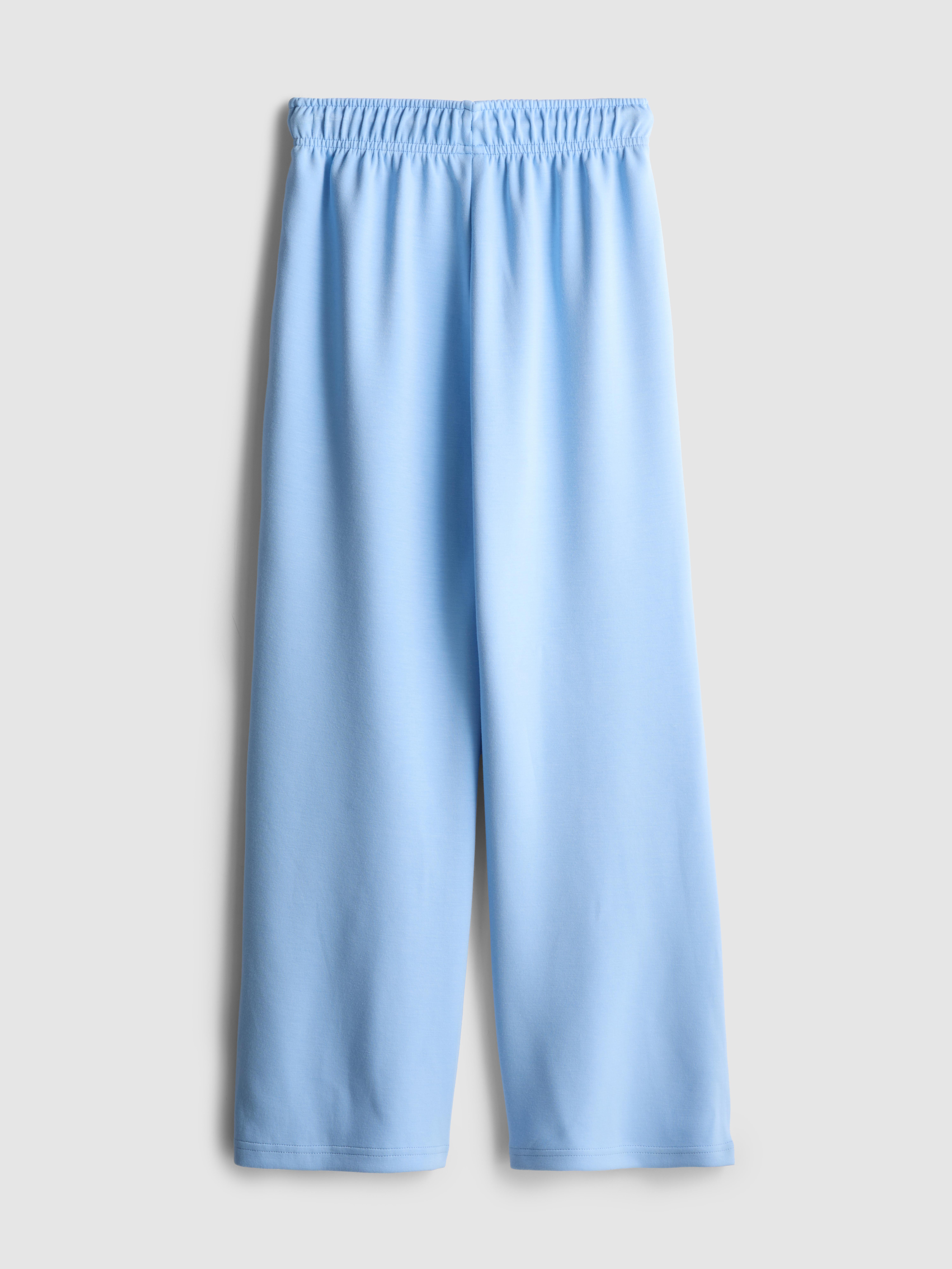 Girls Blue 7-15yrs | Active Straight-Leg Joggers