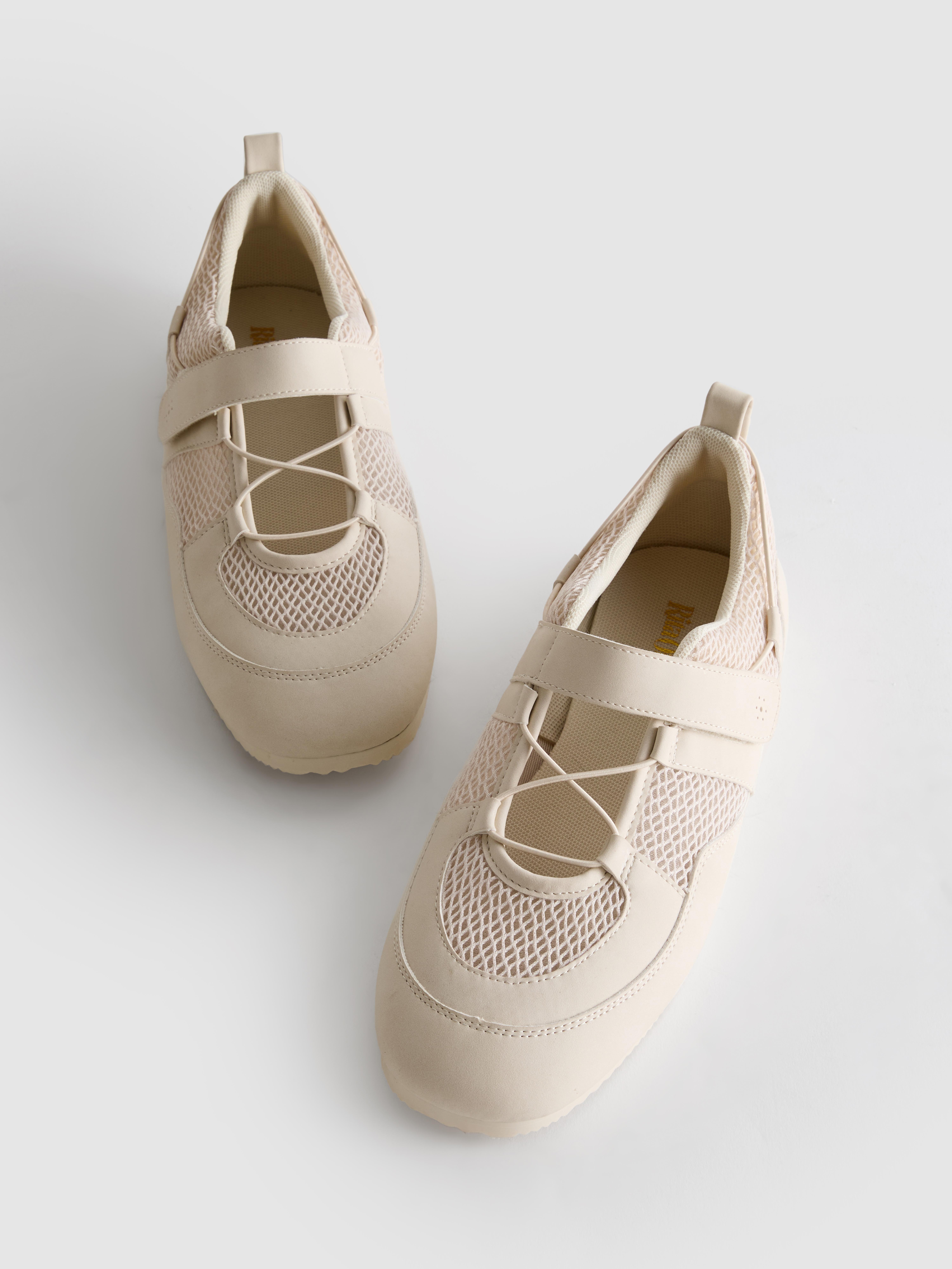 Women's Natural Rita Ora Sneakerinas