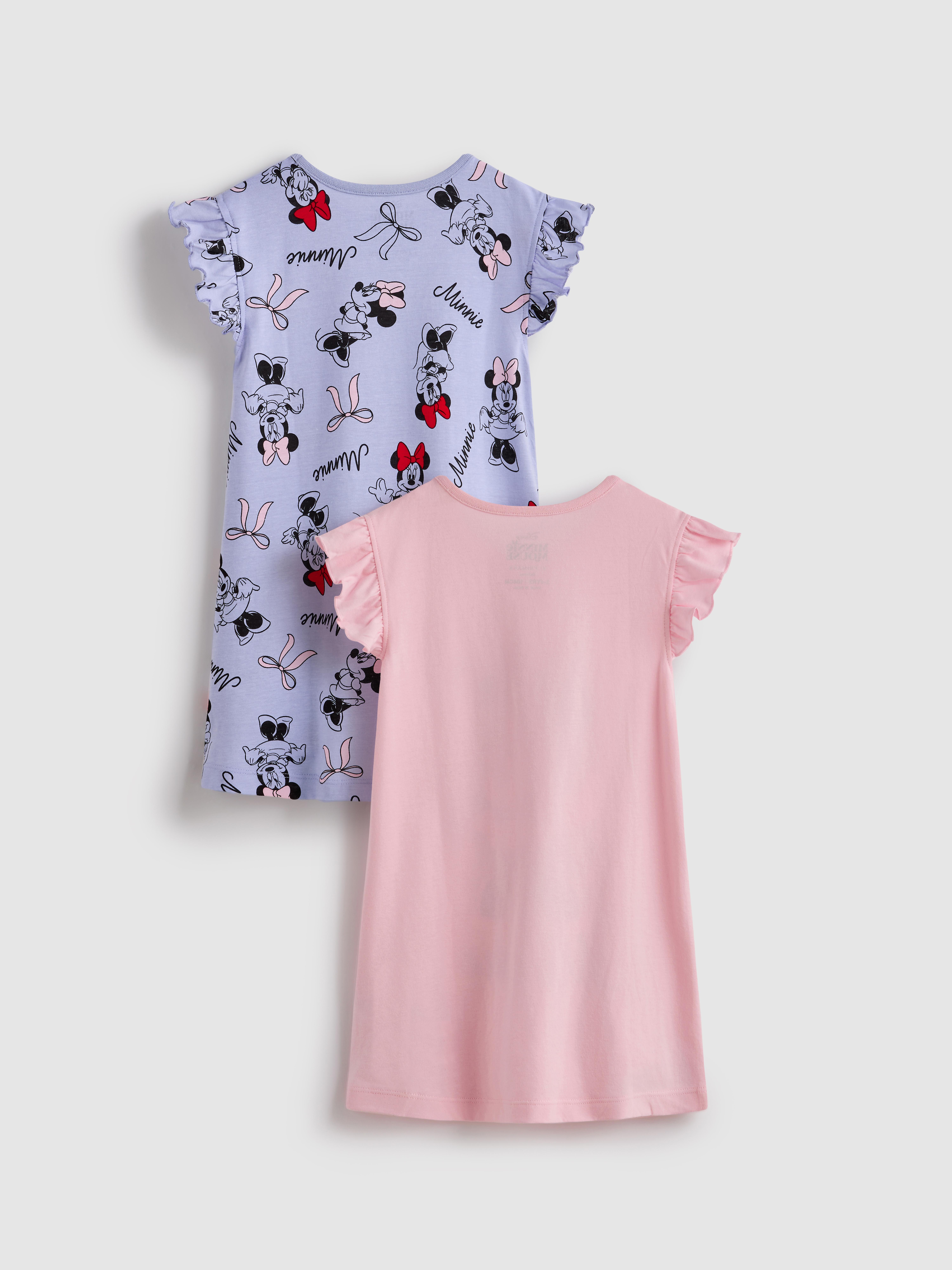 1,5–8 Jahre | „Disney Minnie Maus“ Schlafshirts, 2er-Pack