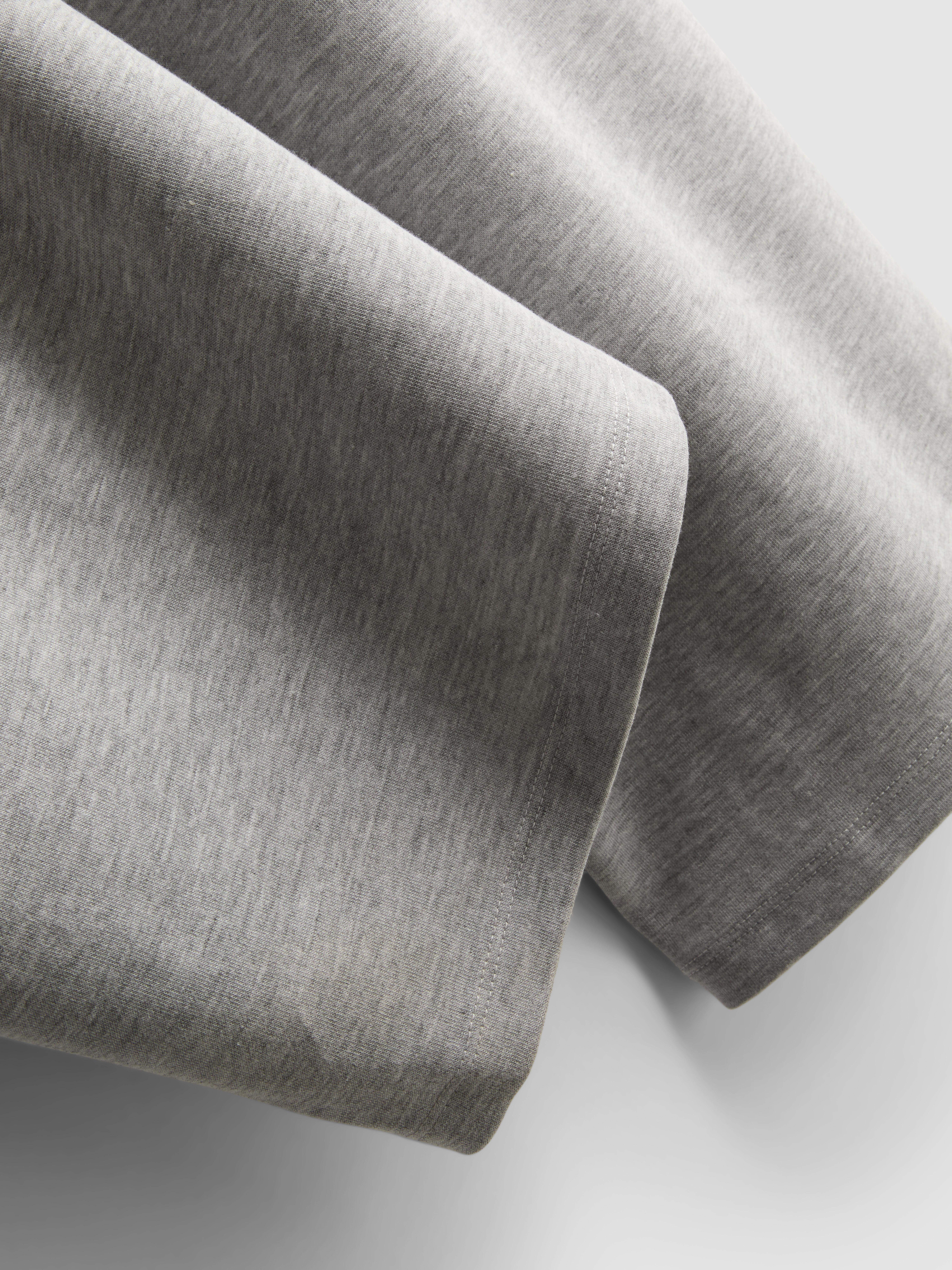 Cotton-Rich Wide-Leg Pleated Joggers