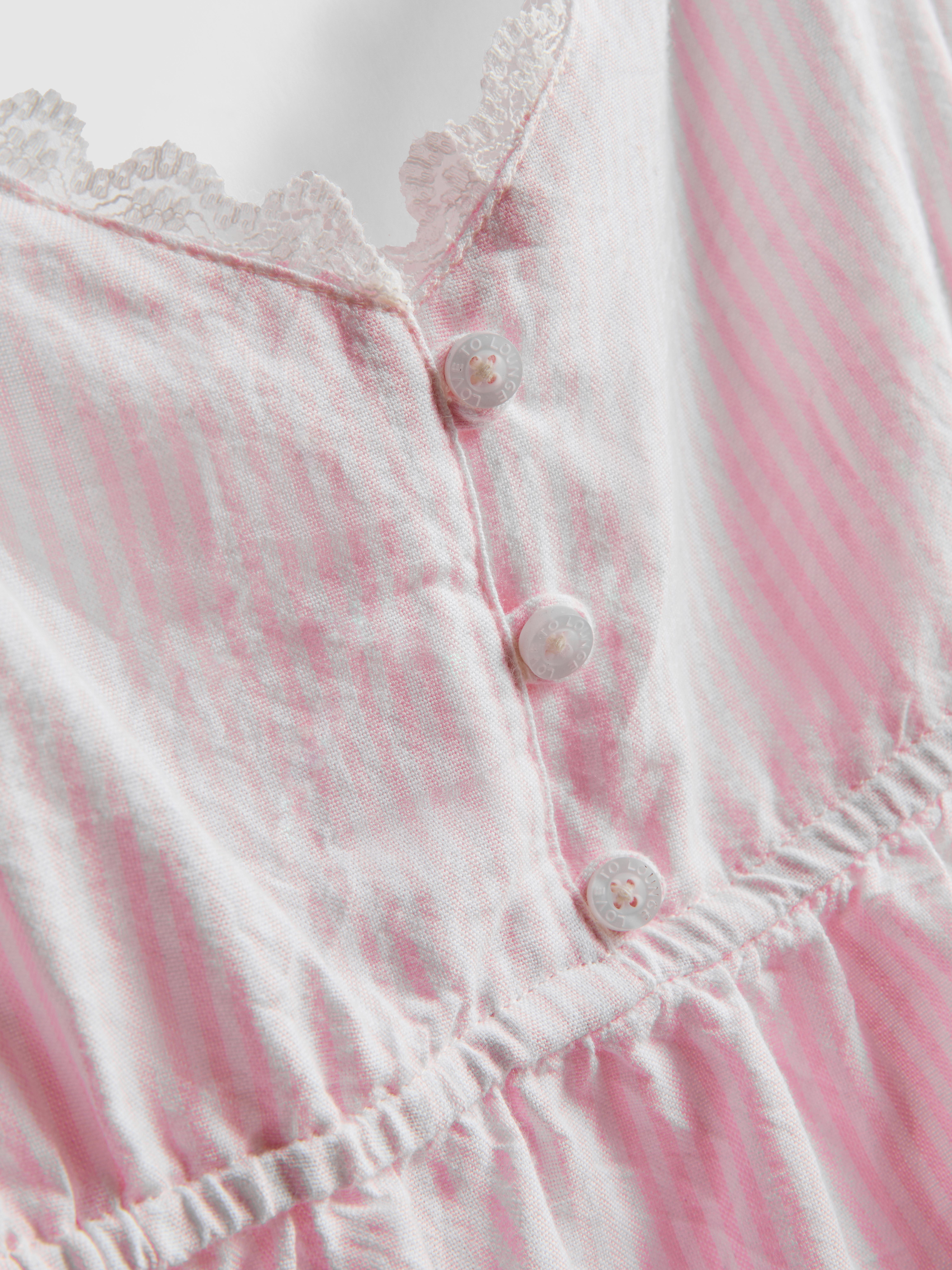 Woven Cotton Pajama Cami