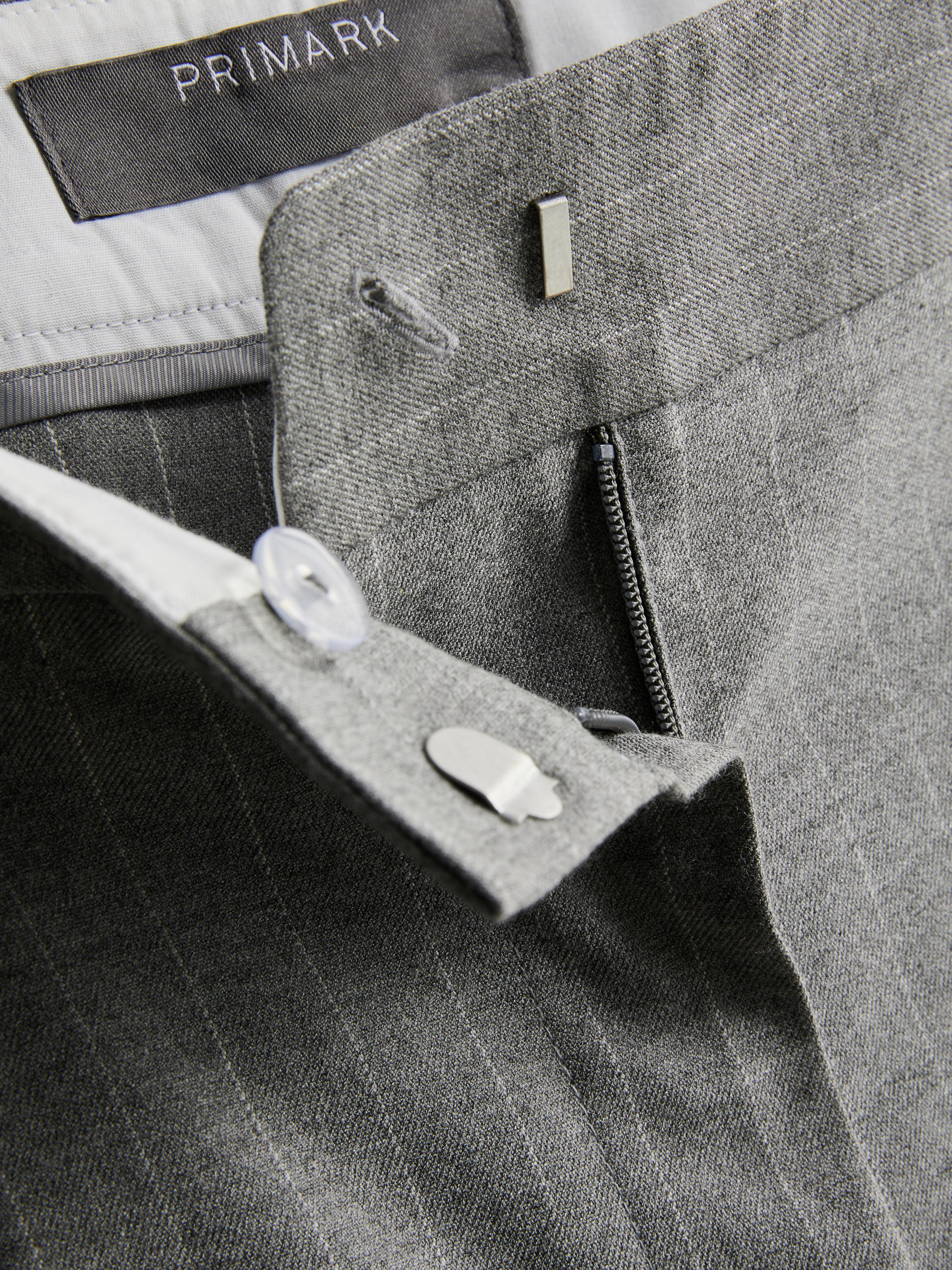 Wide Leg Pinstripe Pants