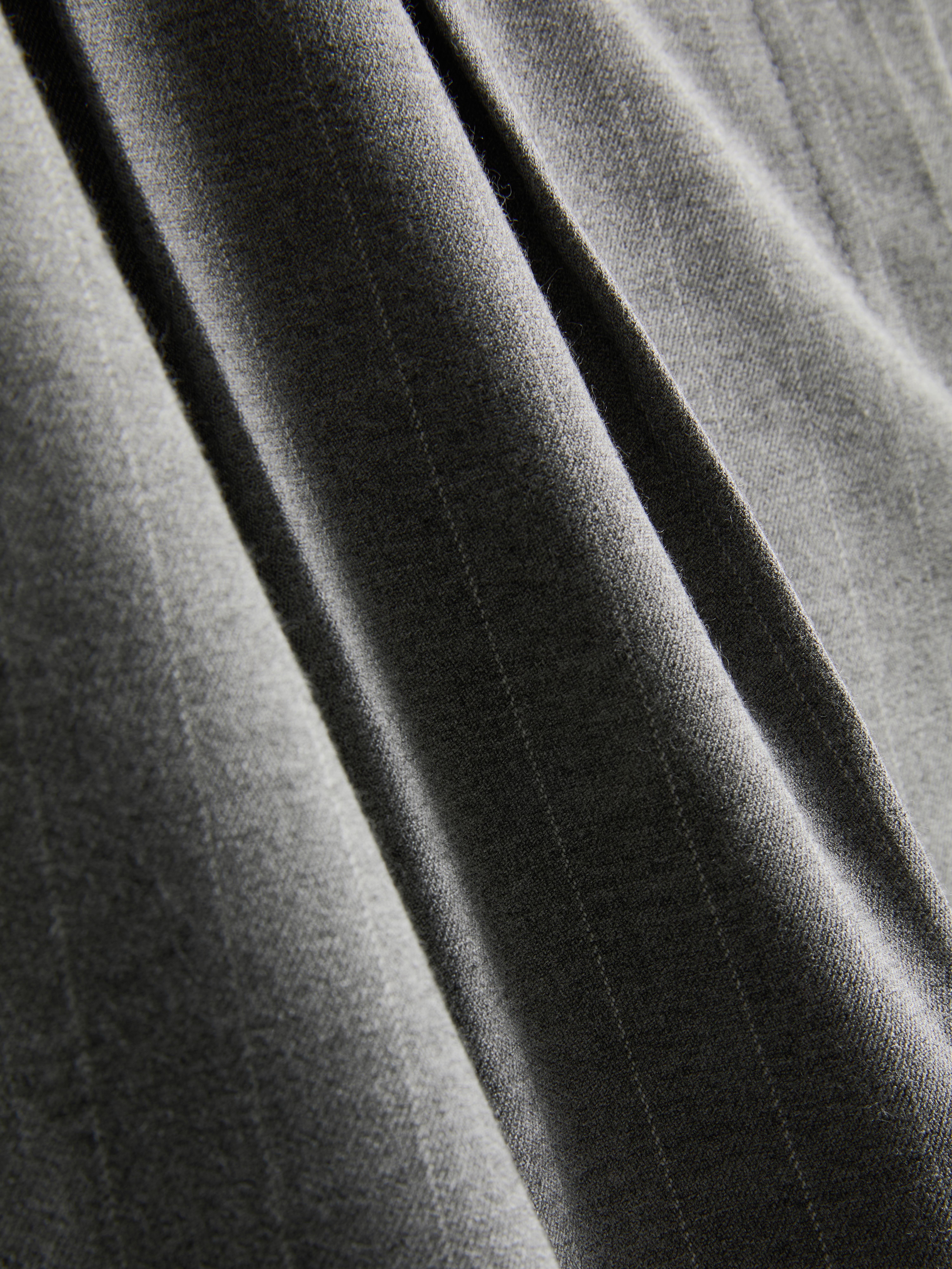 Wide Leg Pinstripe Pants