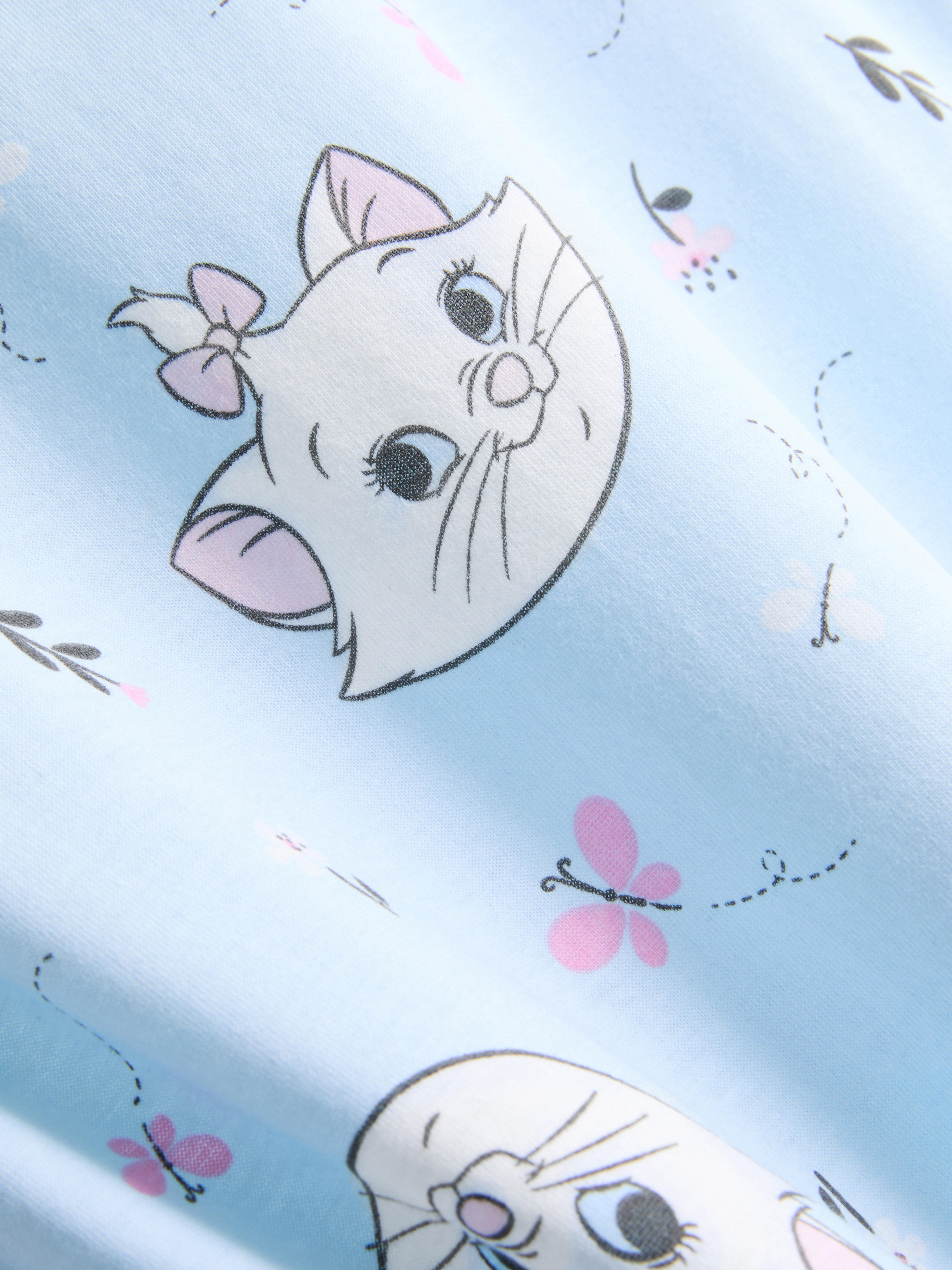 1.5-8yrs | 2pk Disney's The Aristocats Marie Ruffle Sleep T-Shirts