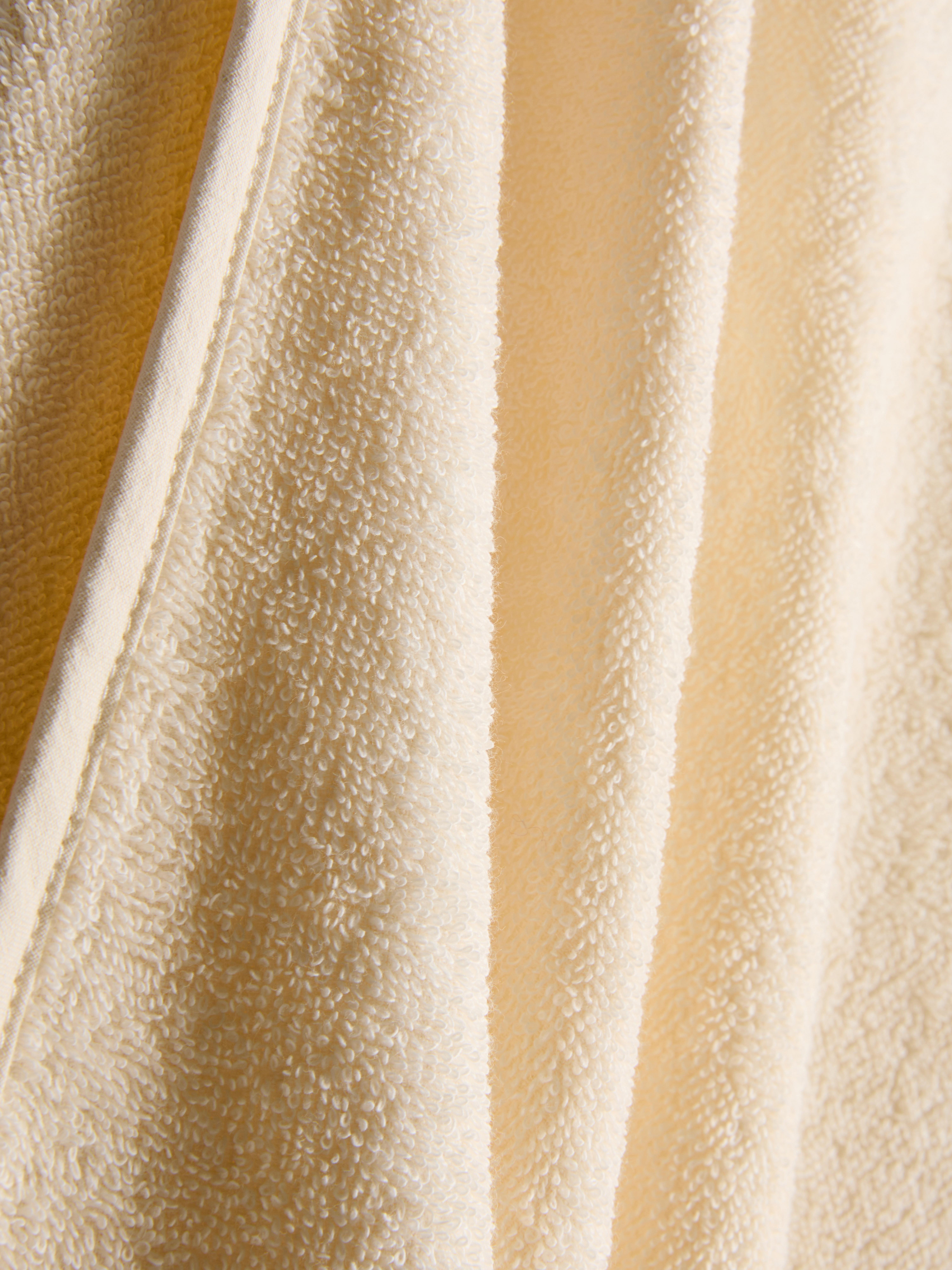 Bear-Print Hooded Towel