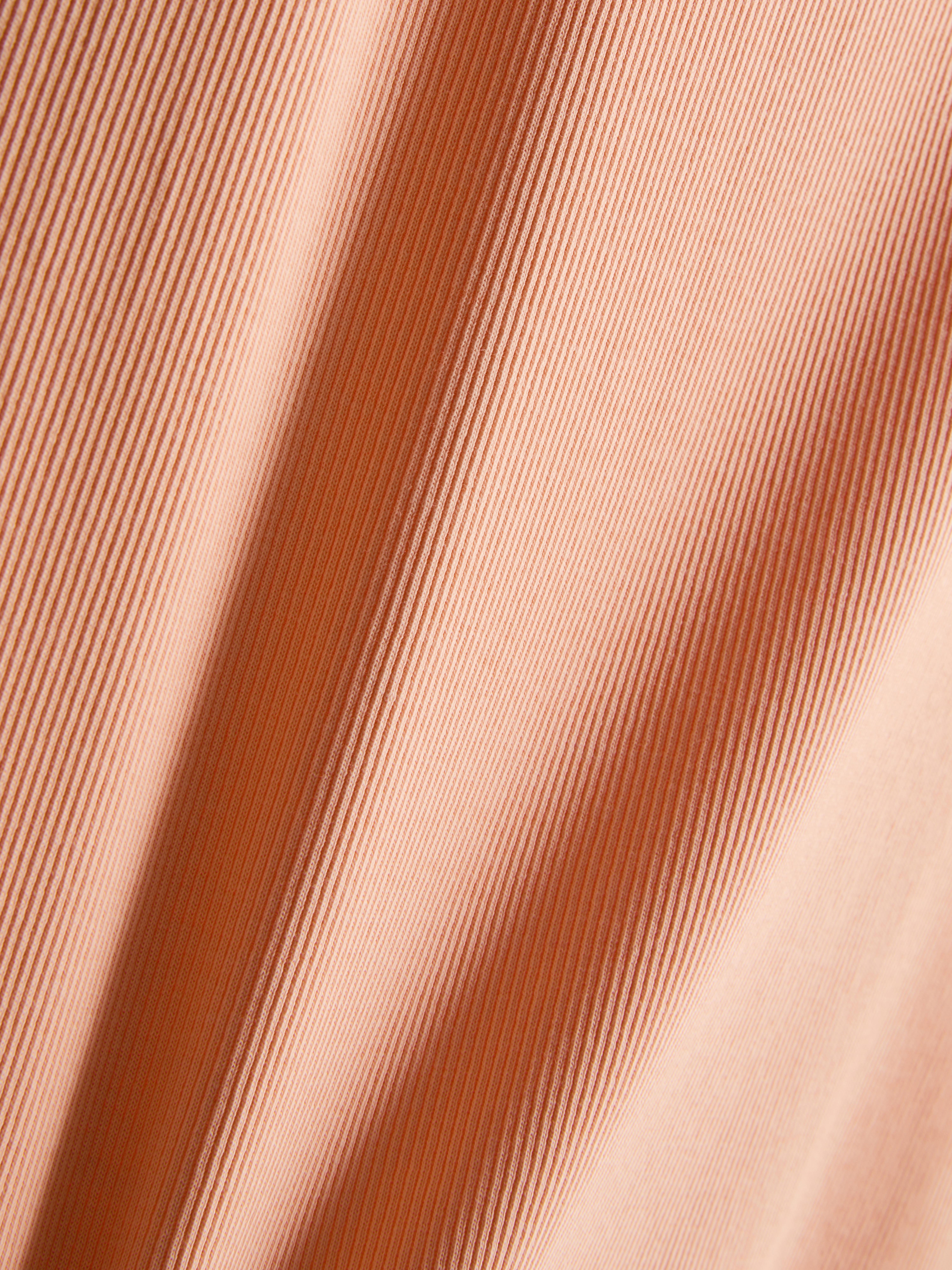 Geripptes Tanktop mit hohem Baumwollanteil