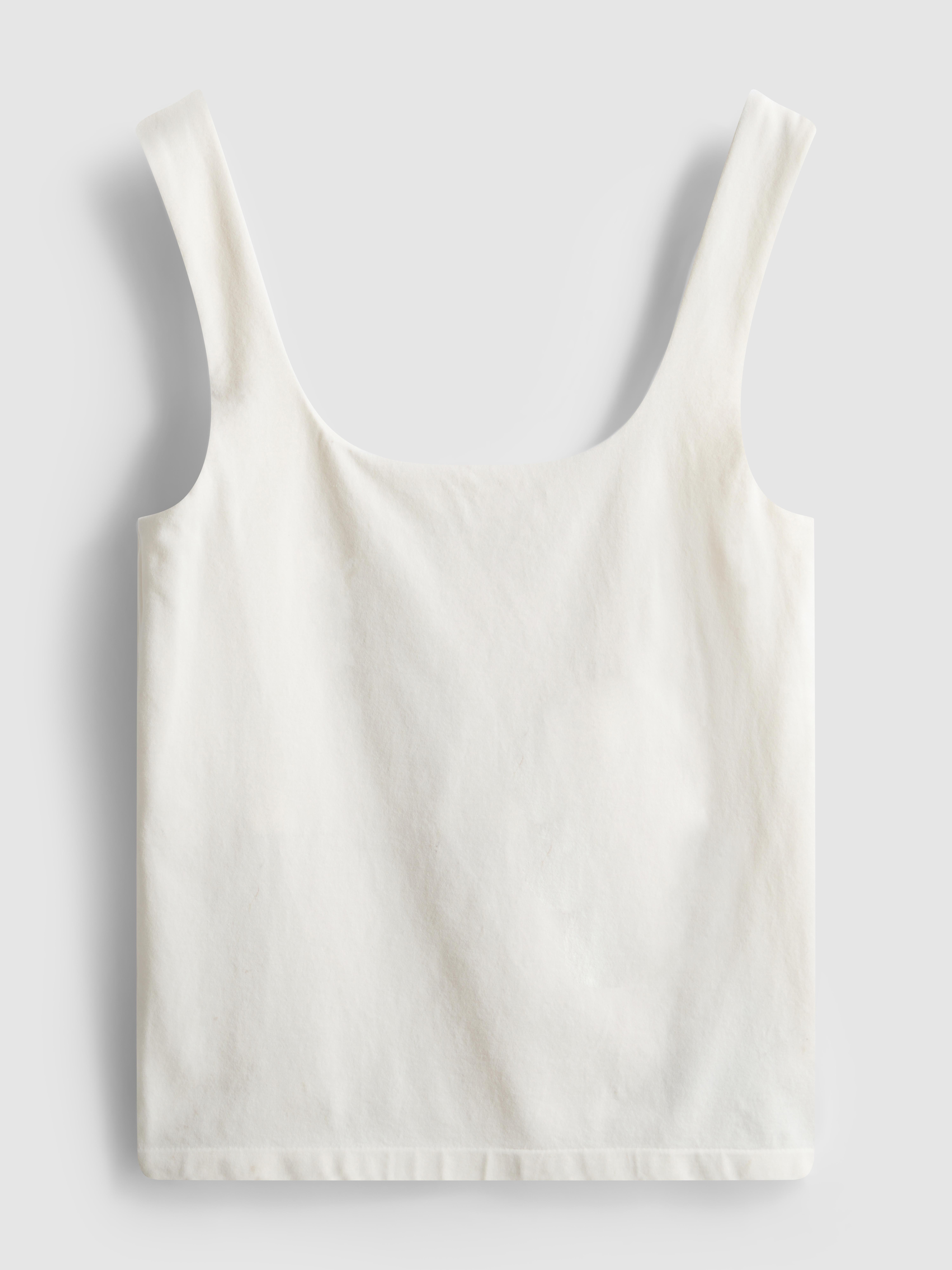 Superzachte korte tanktop