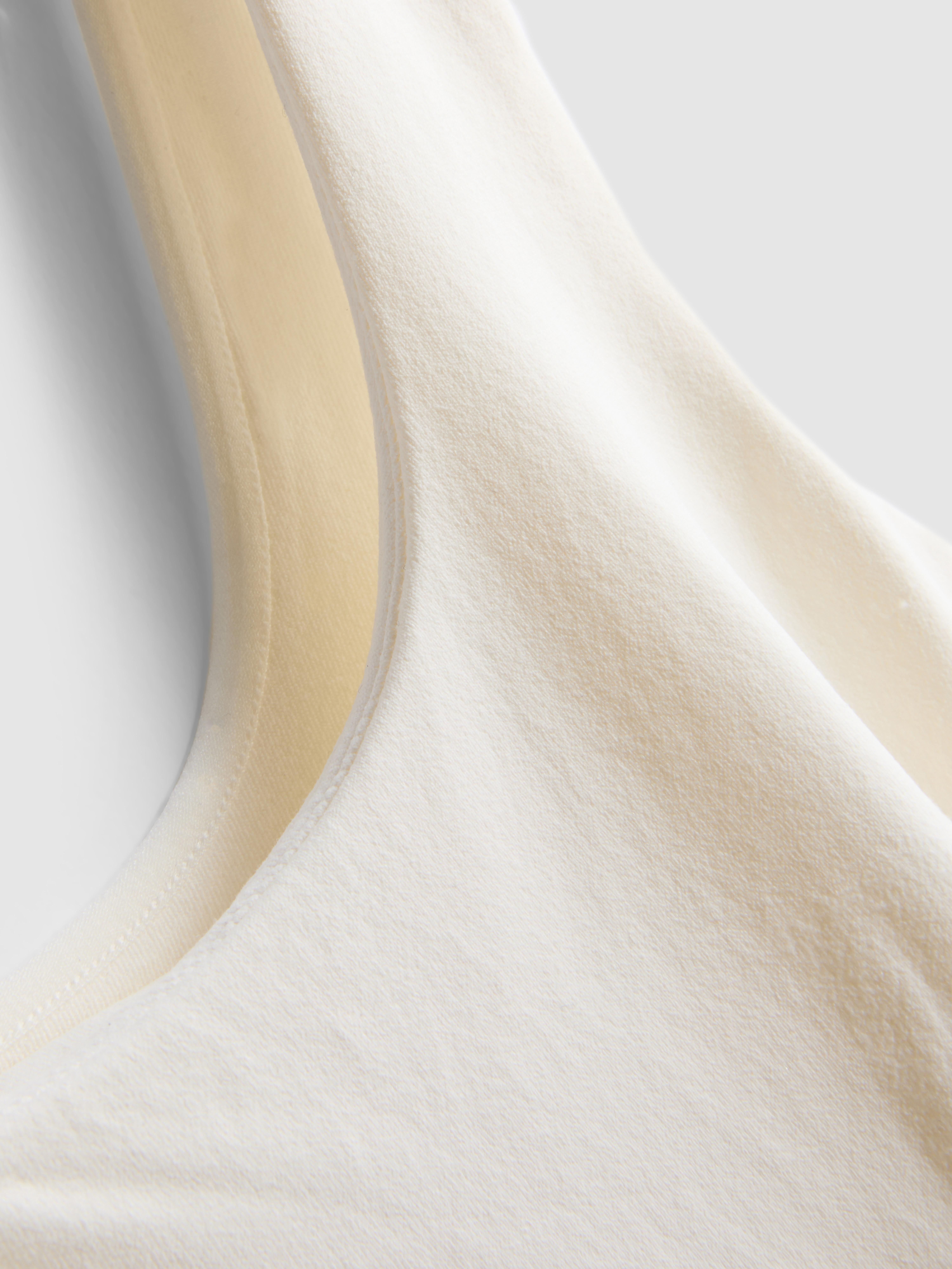 Superzachte korte tanktop