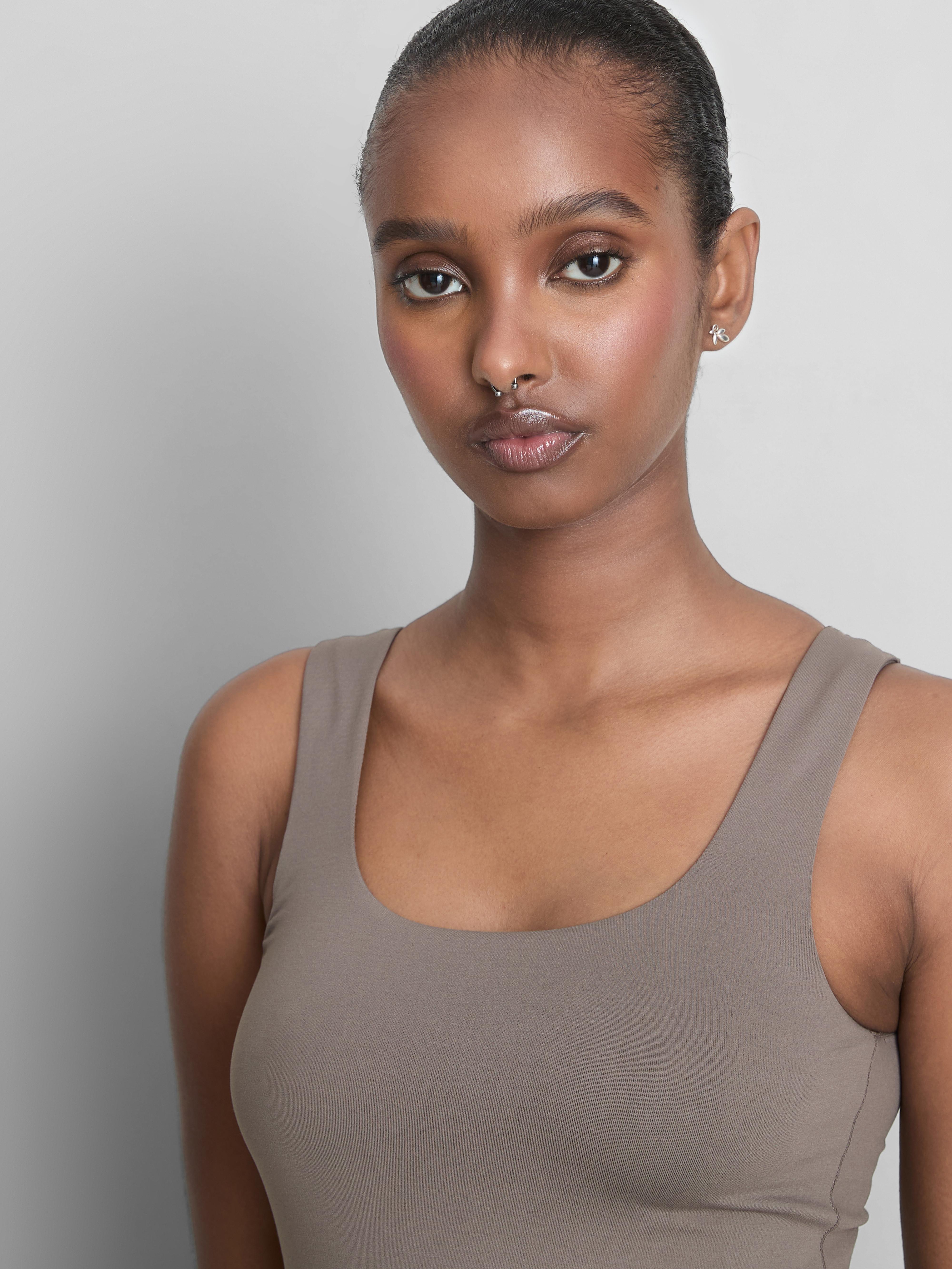 Extra hebké zkrácené tílko