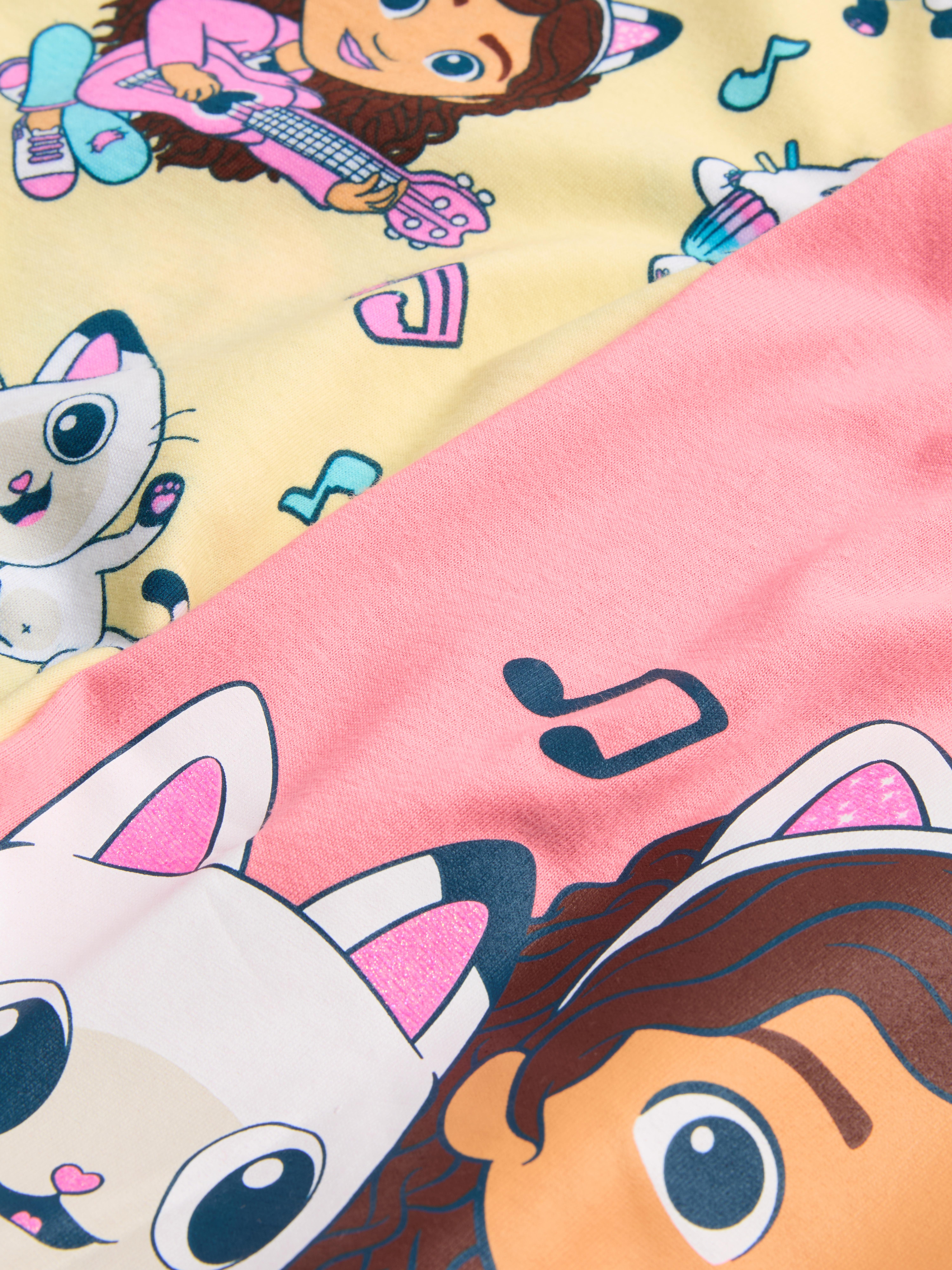 1,5–8 Jahre | „Gabby's Dollhouse“ Schlafshirts, 2er-Pack