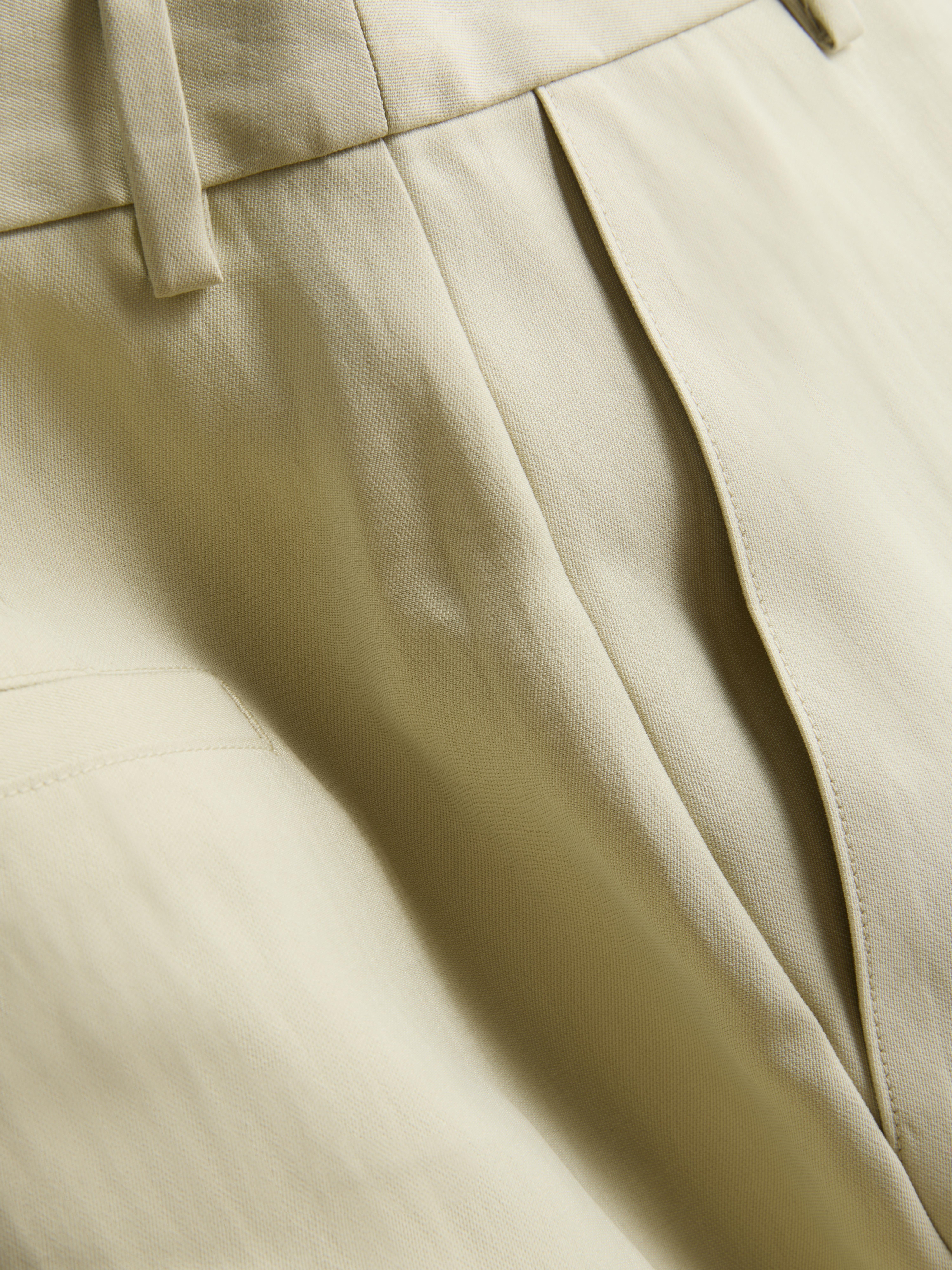 By Coleen Mid-Rise Wide Leg Trousers