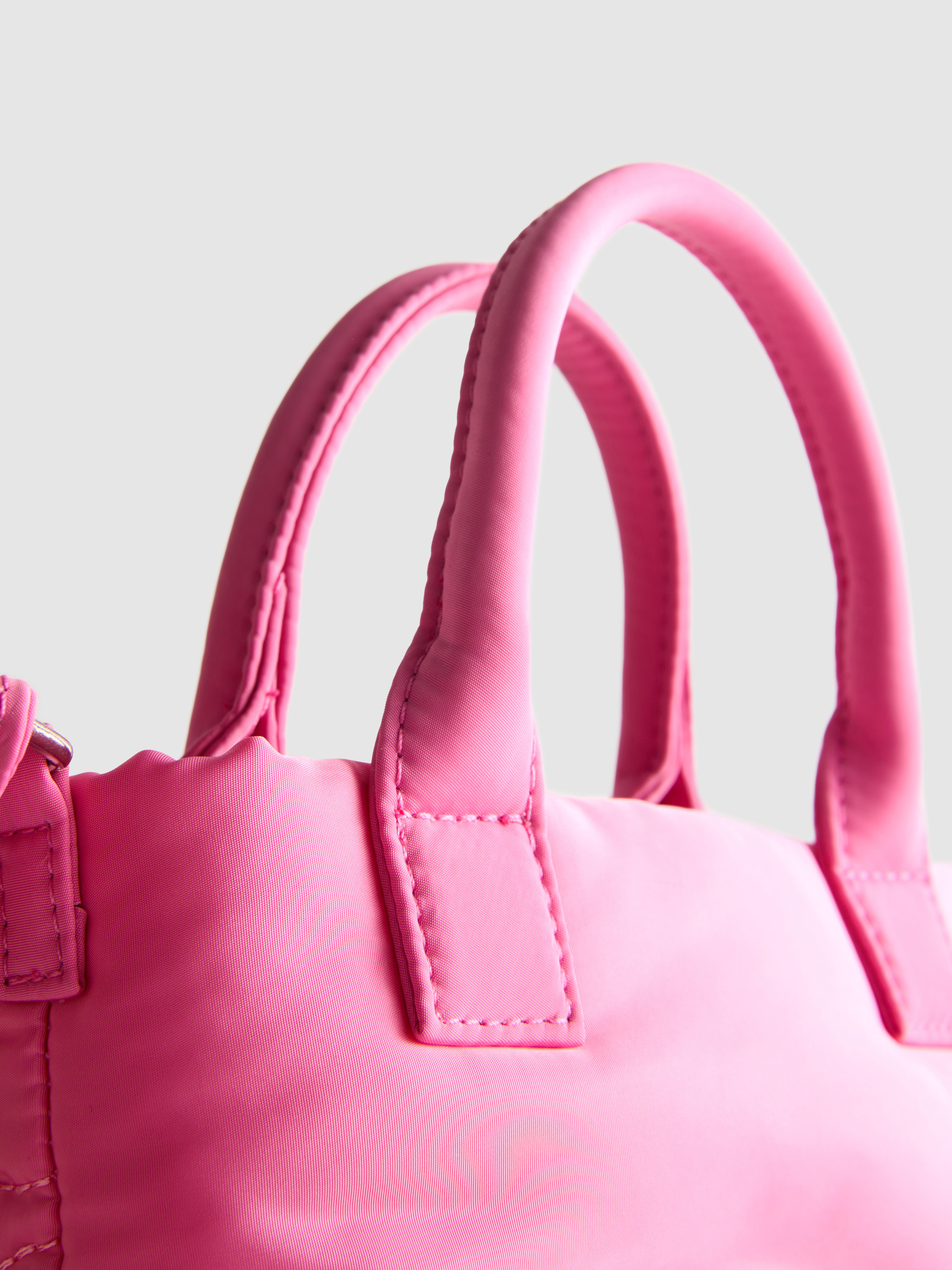 Initial Quilted Mini Bag