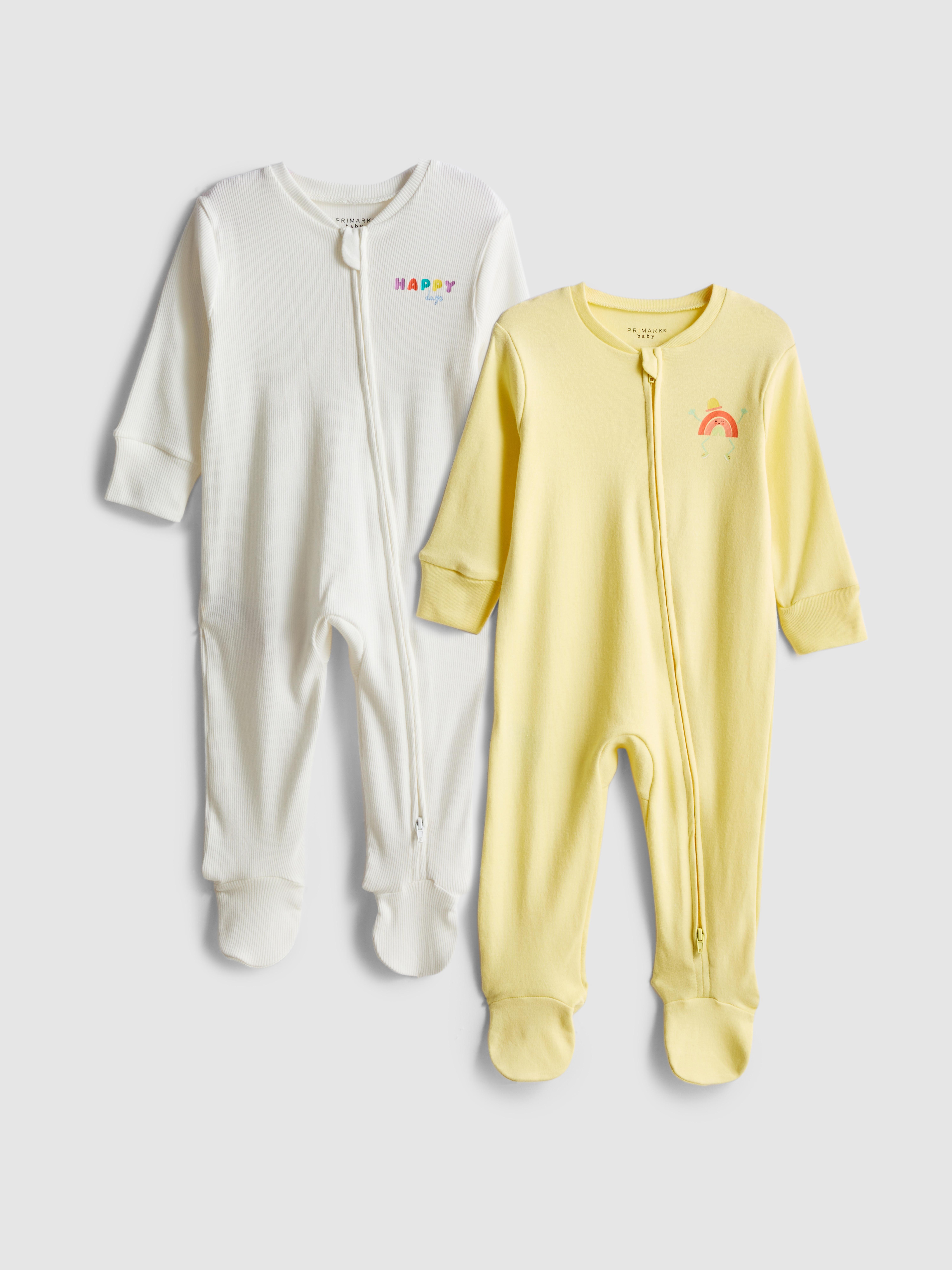 0-24 mnd | Slaappakjes met rits, set van 2