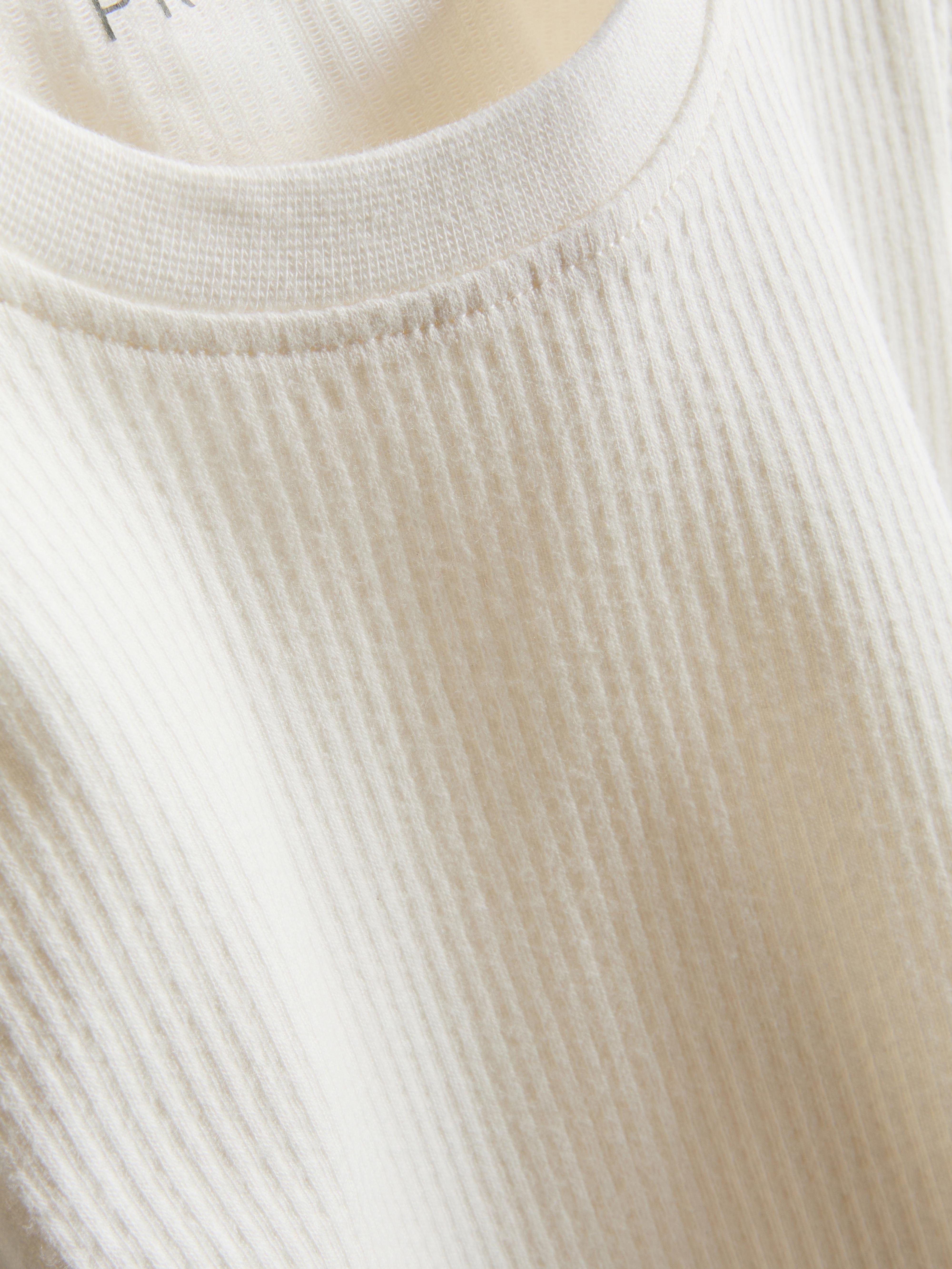 Baby Boys Light Gray 0-36mths | 2pk Textured T-Shirts