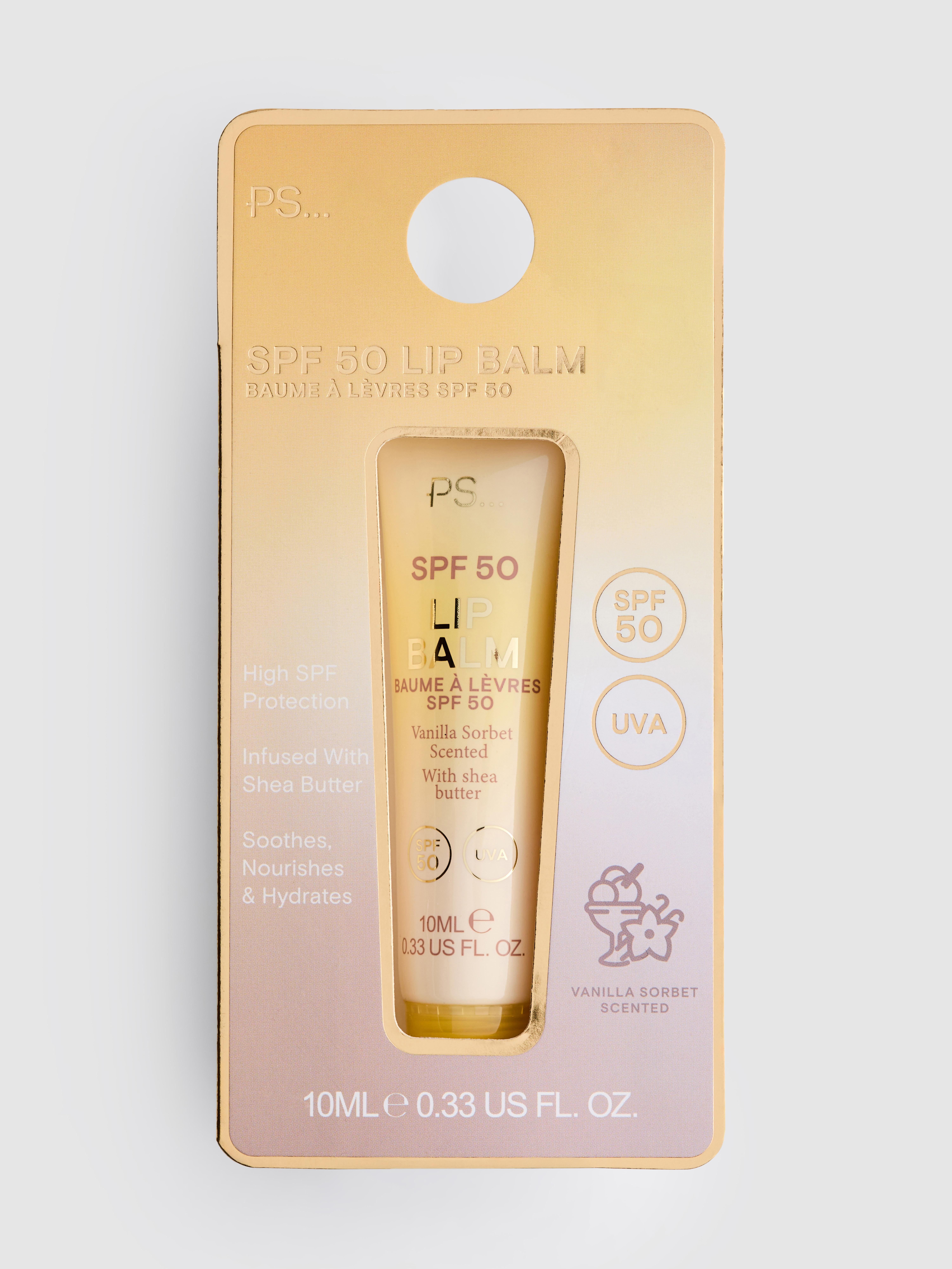 Vonný balzám na rty s SPF 50 PS…