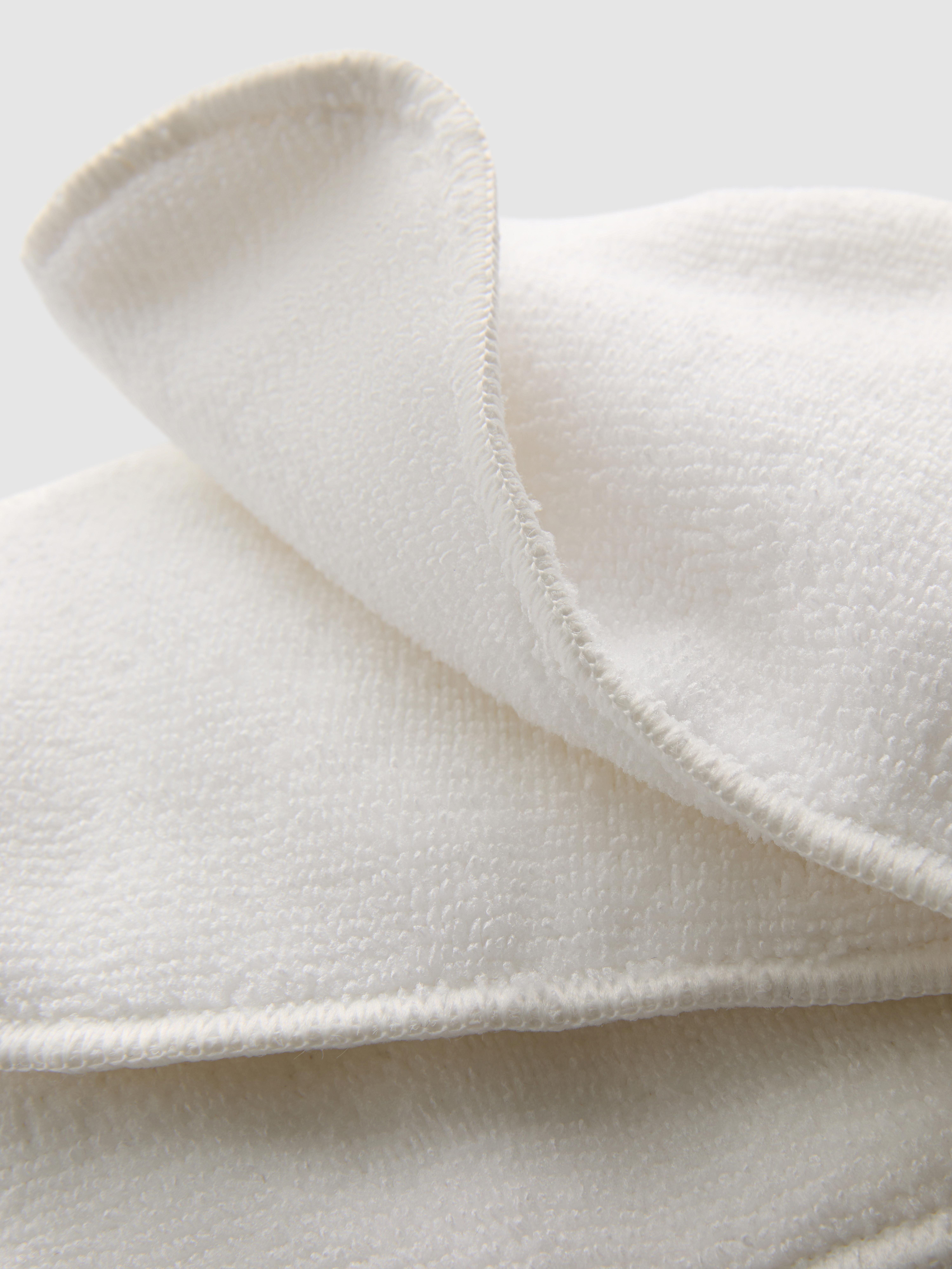 White 3pk Reusable Diaper Boosters