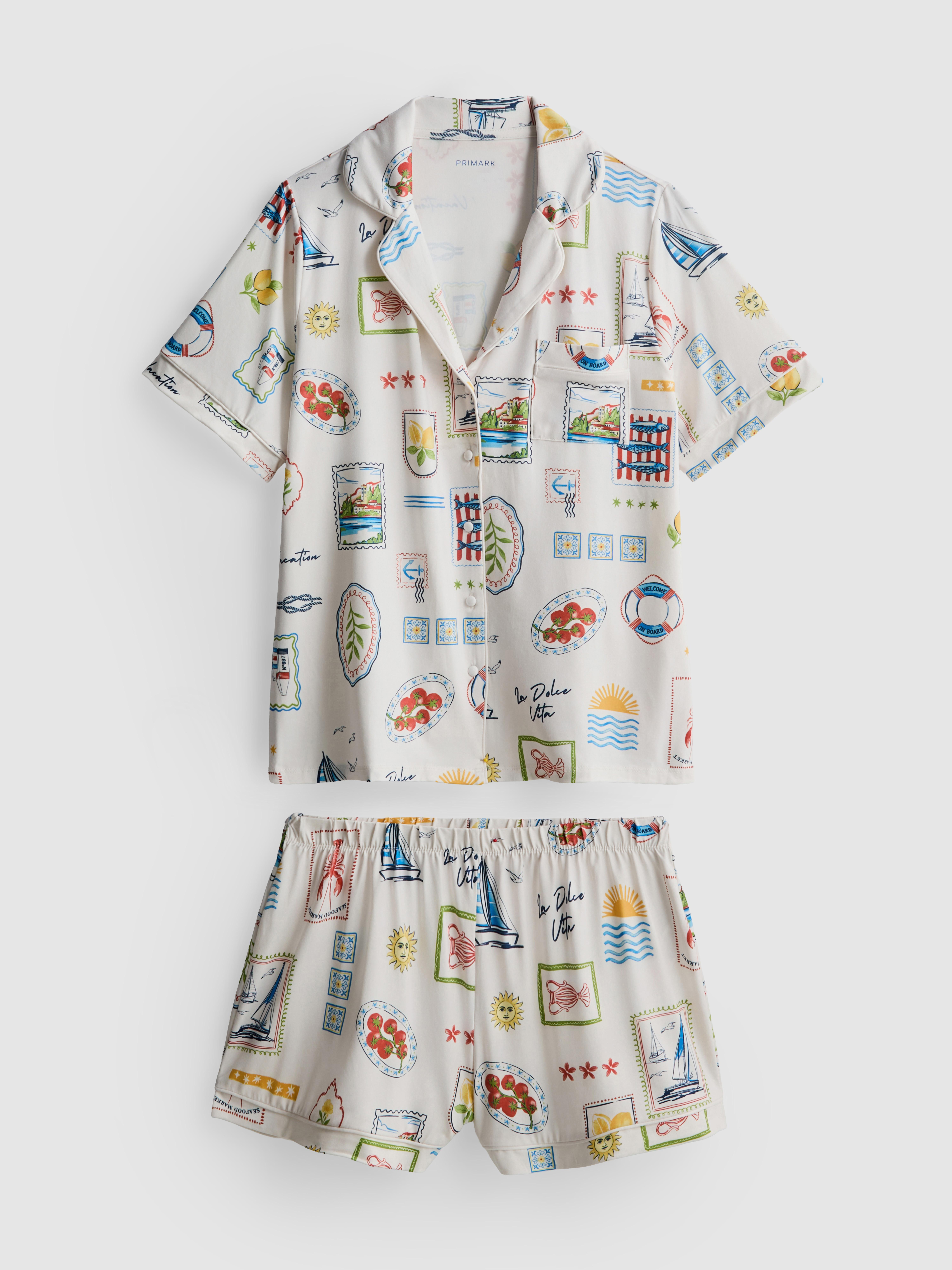 Boyfriend Shorty Pajamas