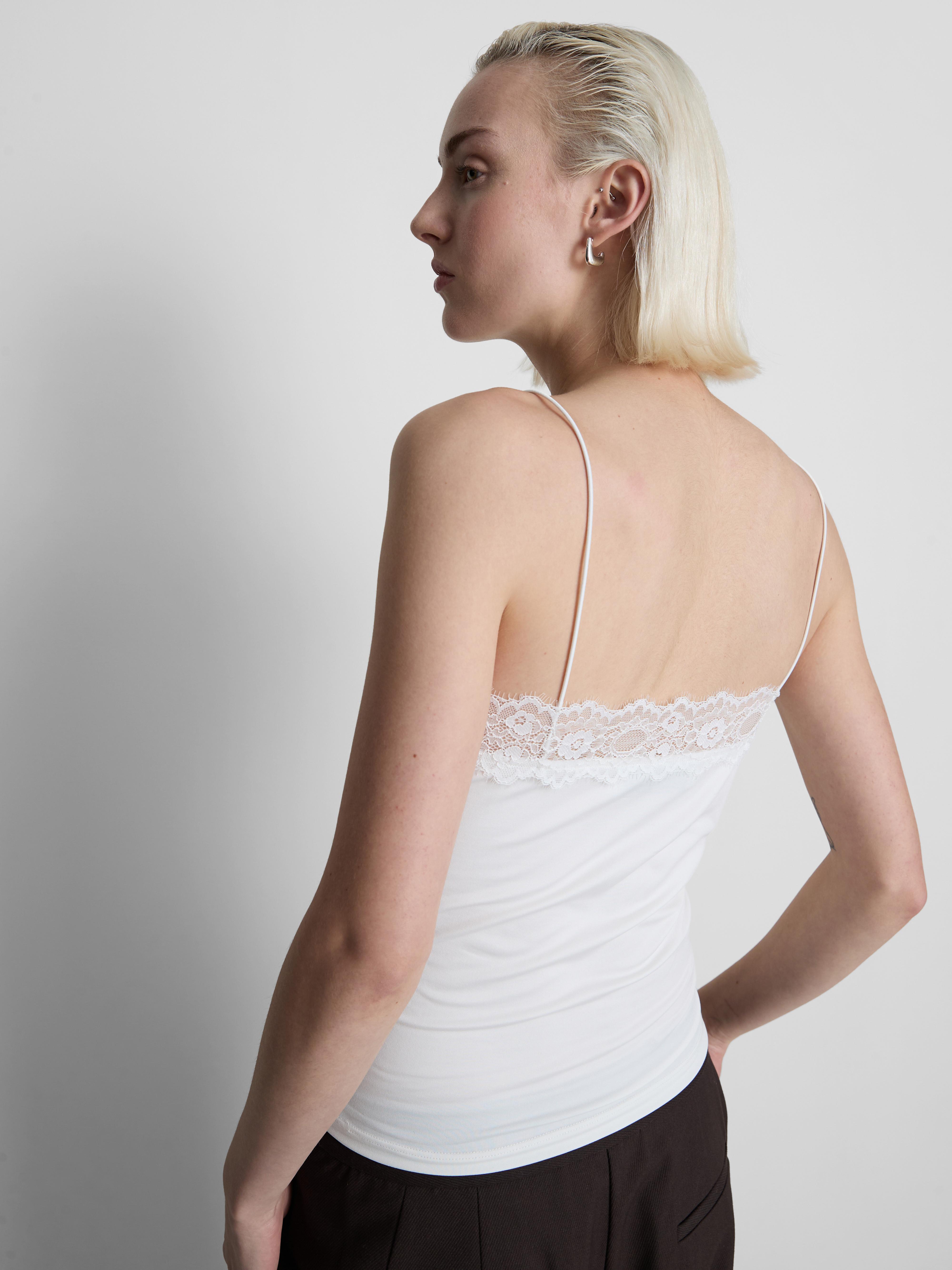 Lace Trim Cami Top