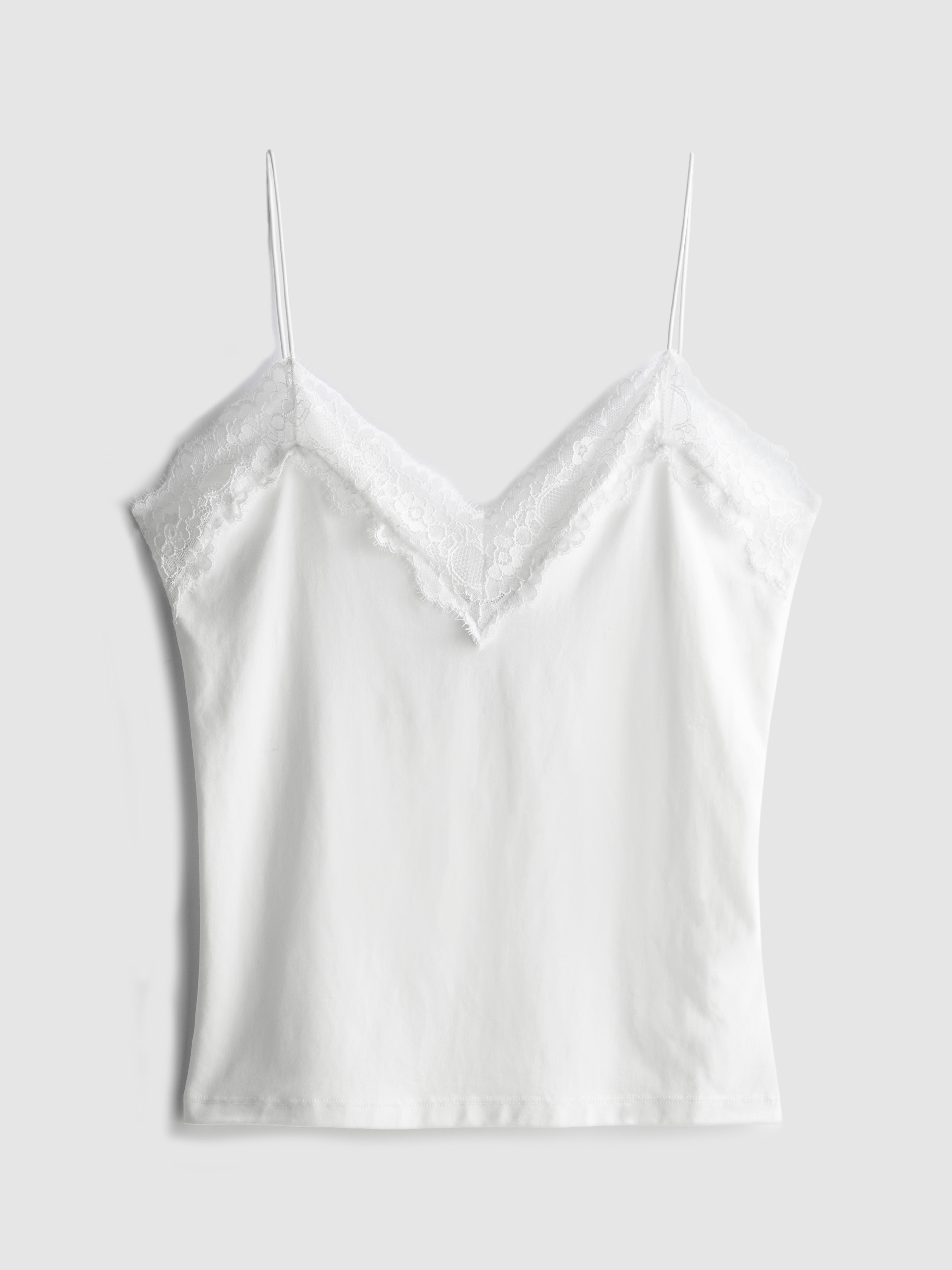 Lace Trim Cami Top