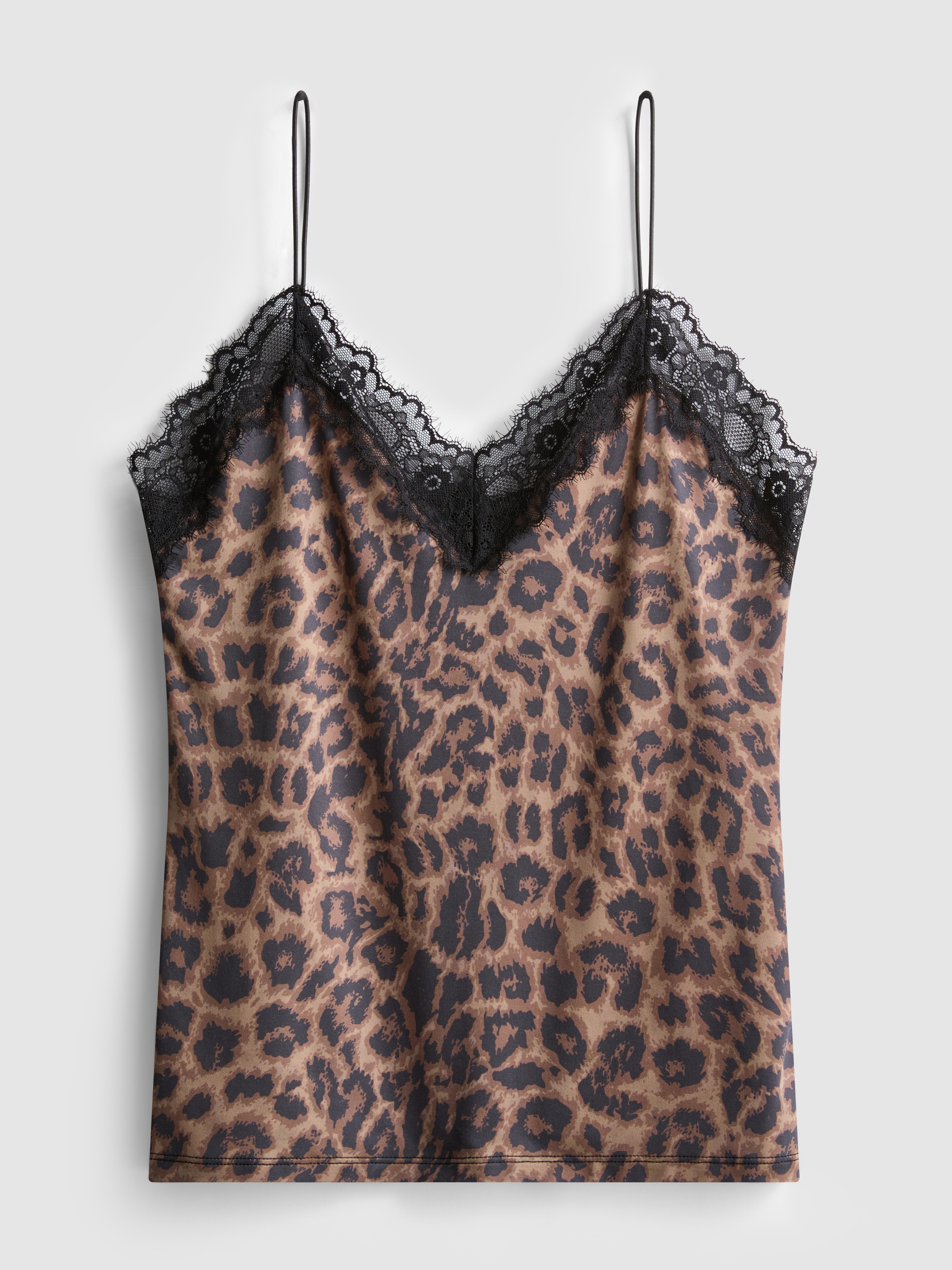 Lace Trim Cami Top