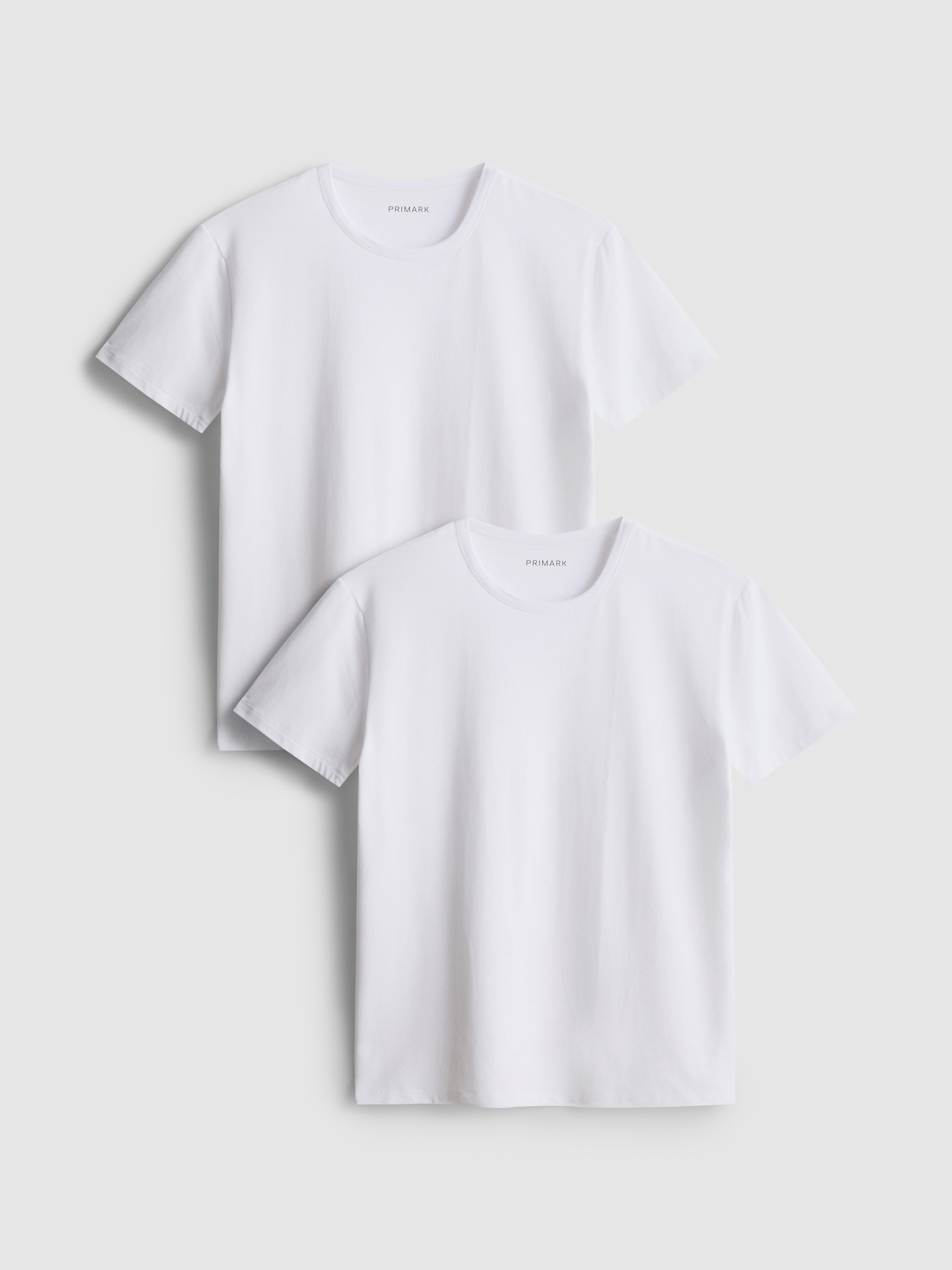 2pk Essential Short-Sleeve T-Shirt White