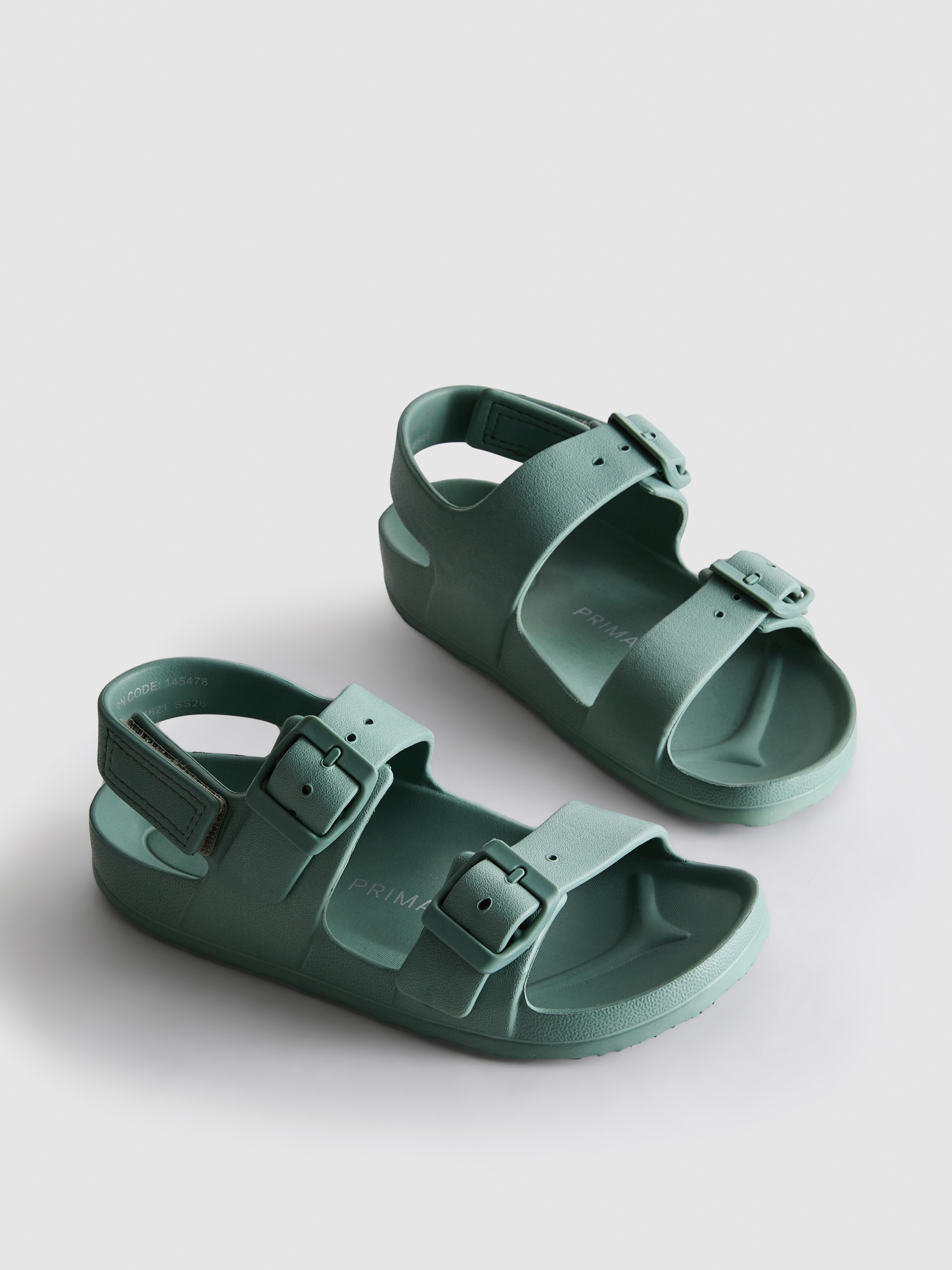 Double Buckle Straps Sandals
