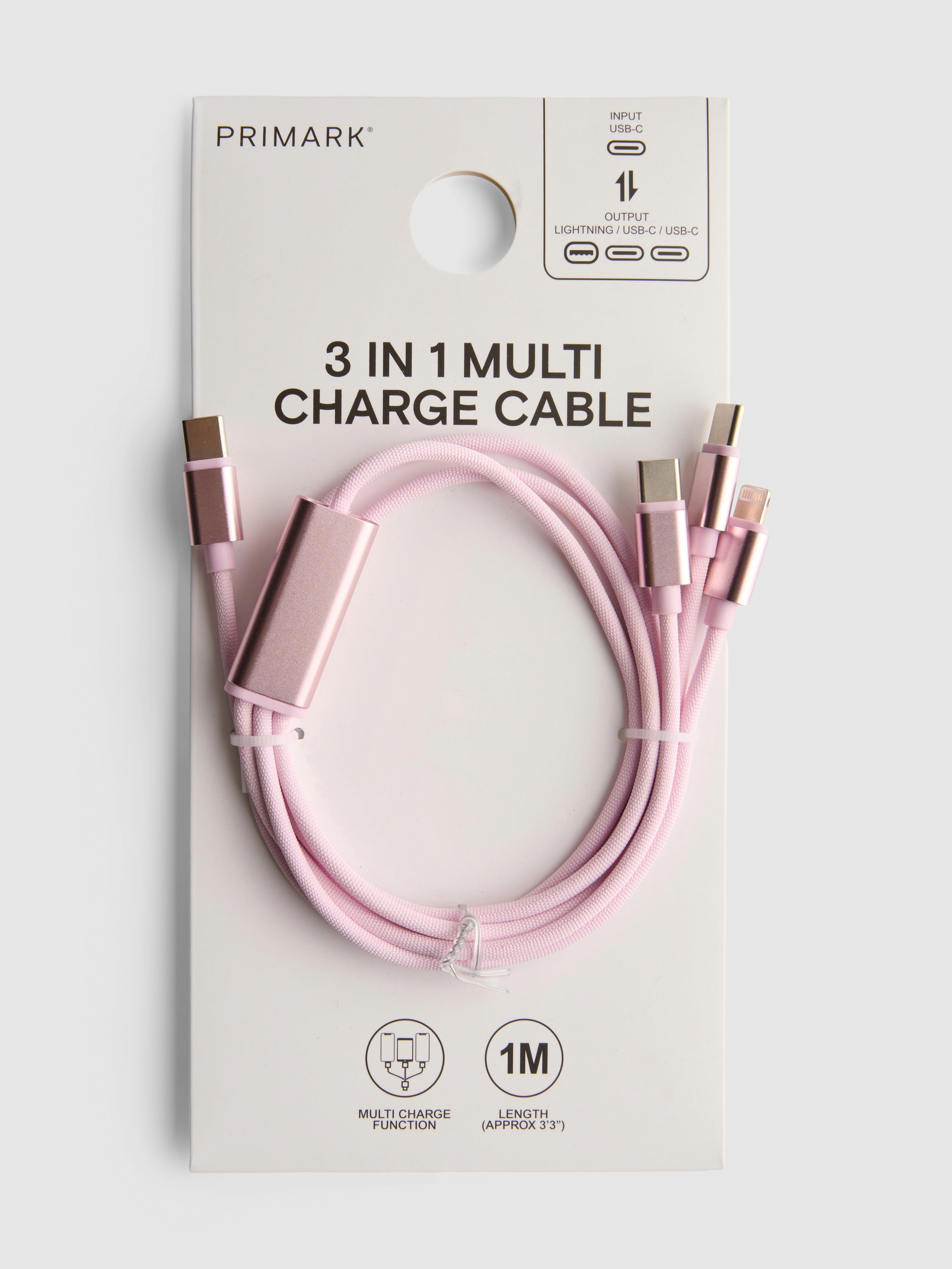Câble de charge 3-en-1