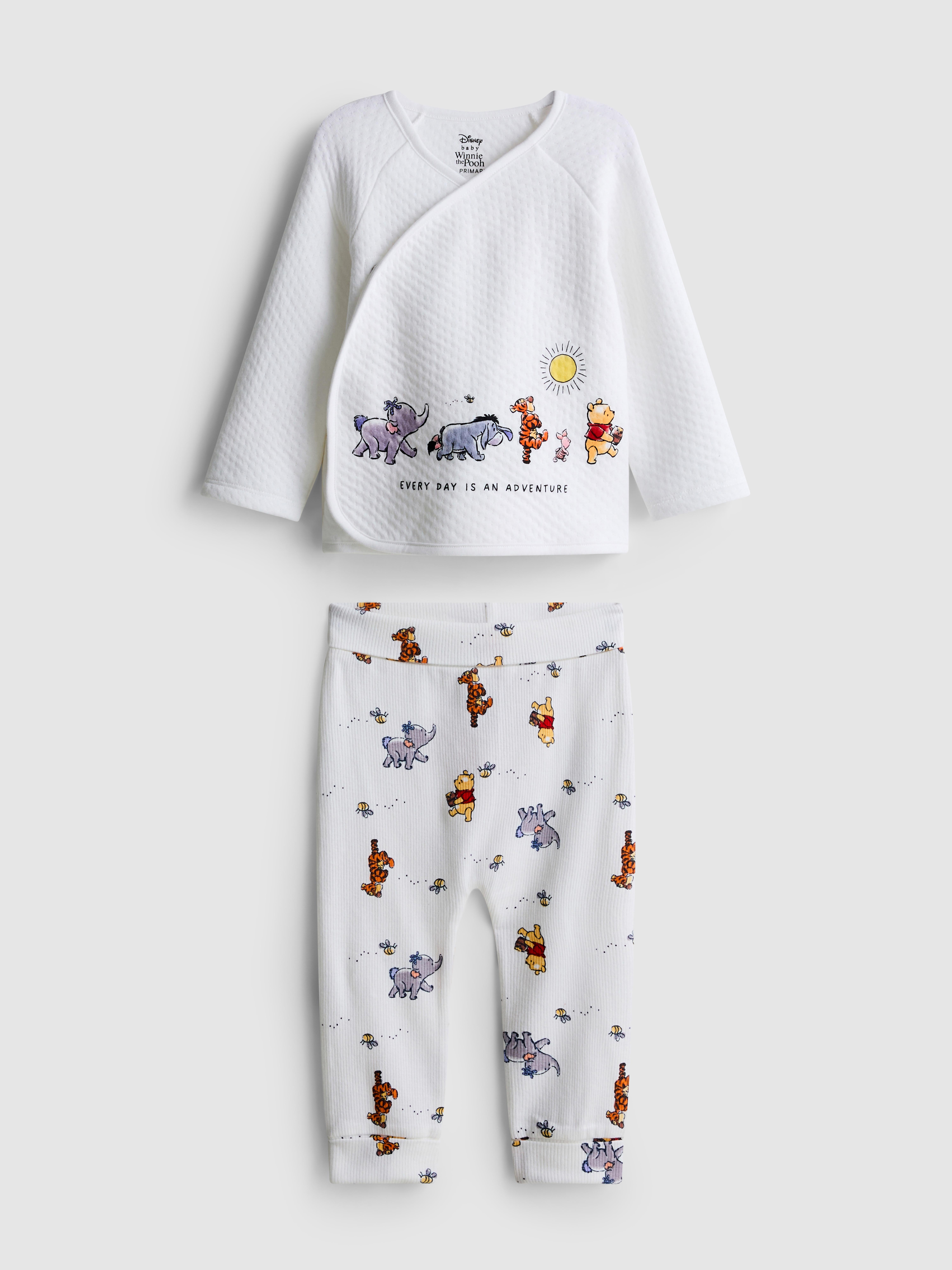0-18 Monate | „Disney Winnie Puuh“ Wickeljacke und Leggings für Neugeborene
