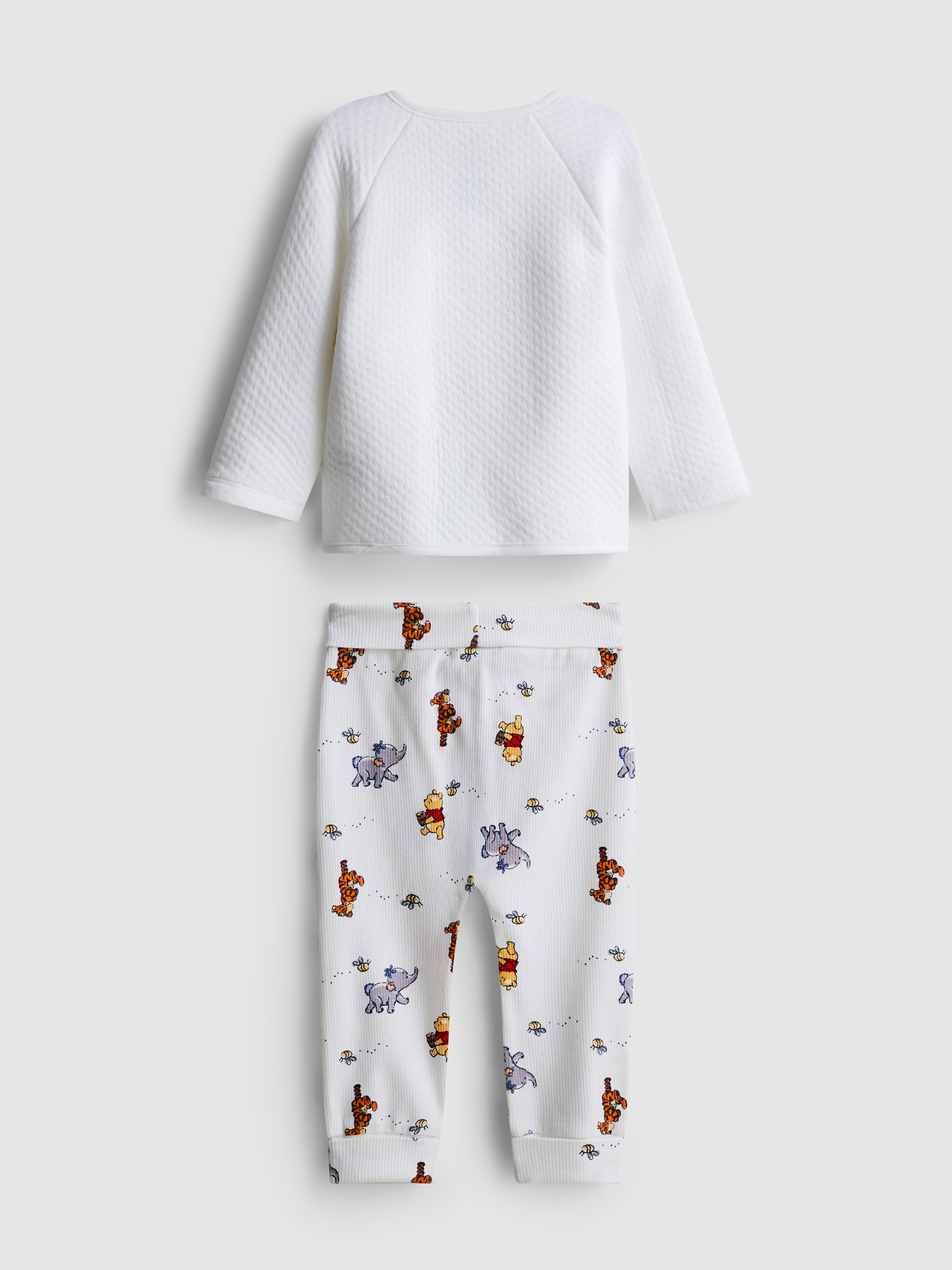 0-18 Monate | „Disney Winnie Puuh“ Wickeljacke und Leggings für Neugeborene