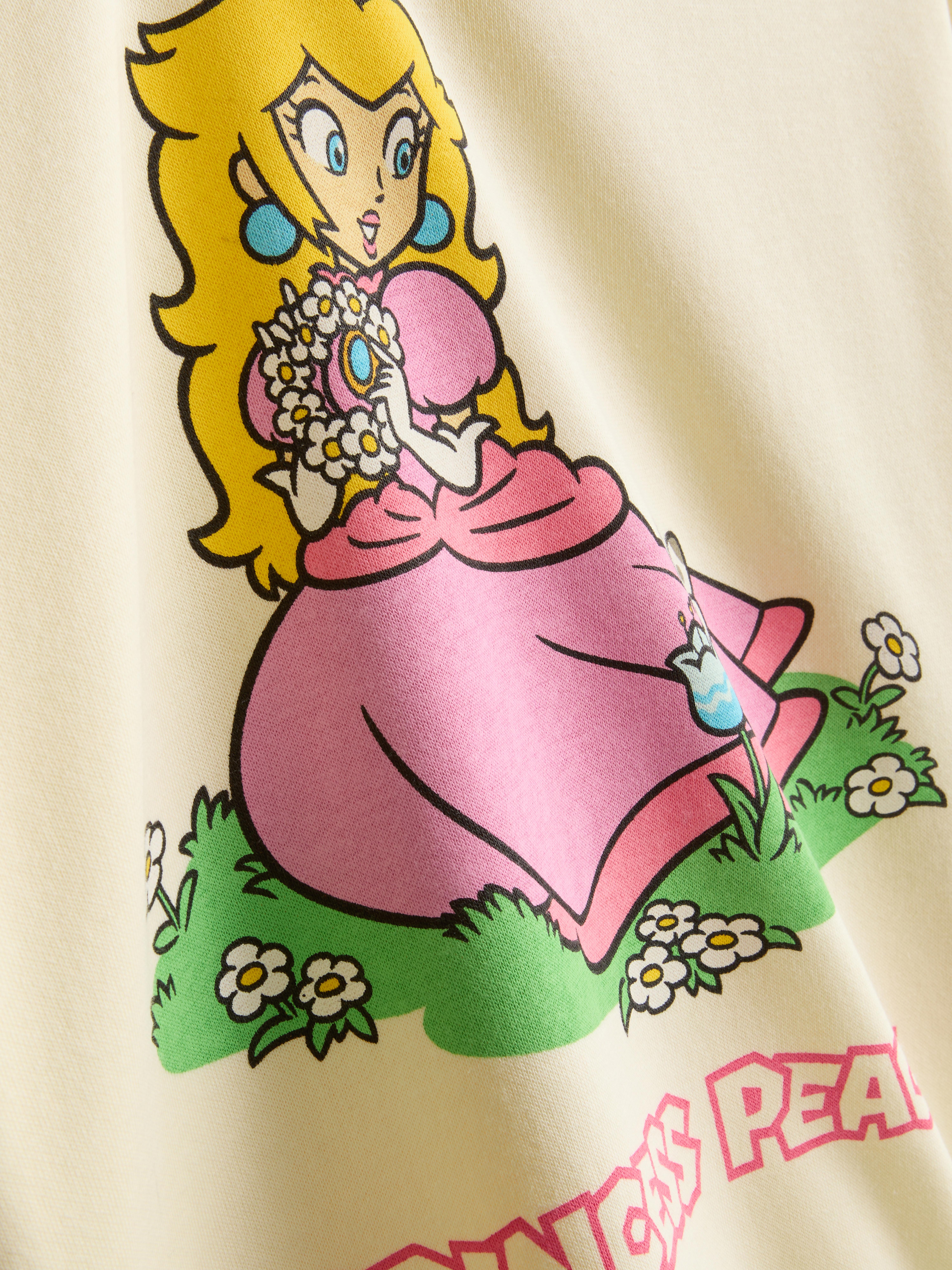 7–15 Jahre | „Super Mario World Prinzessin Peach“ Sweatshirt