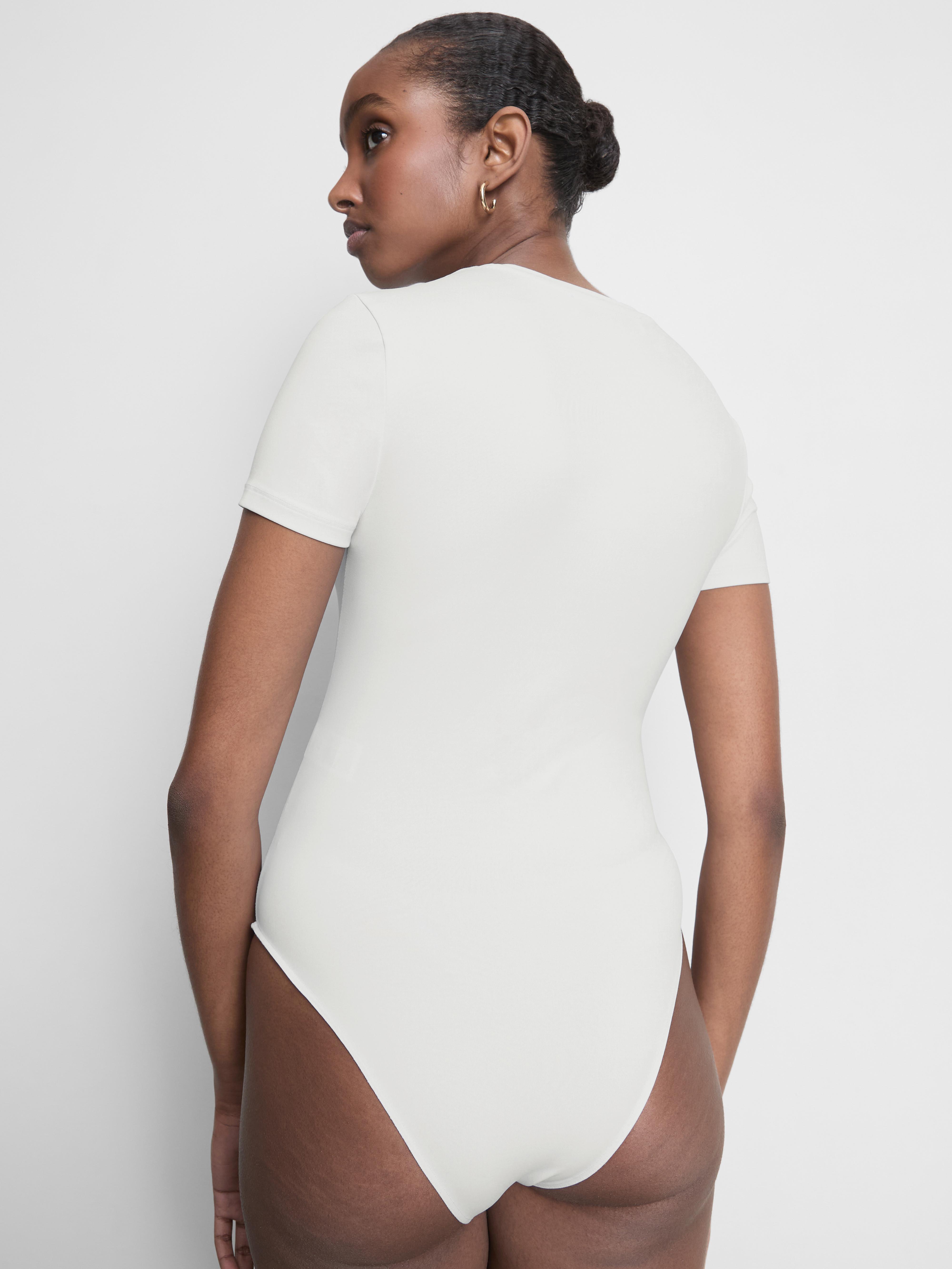 Form Fitting Short Sleeved T-Shirt Bodysuit