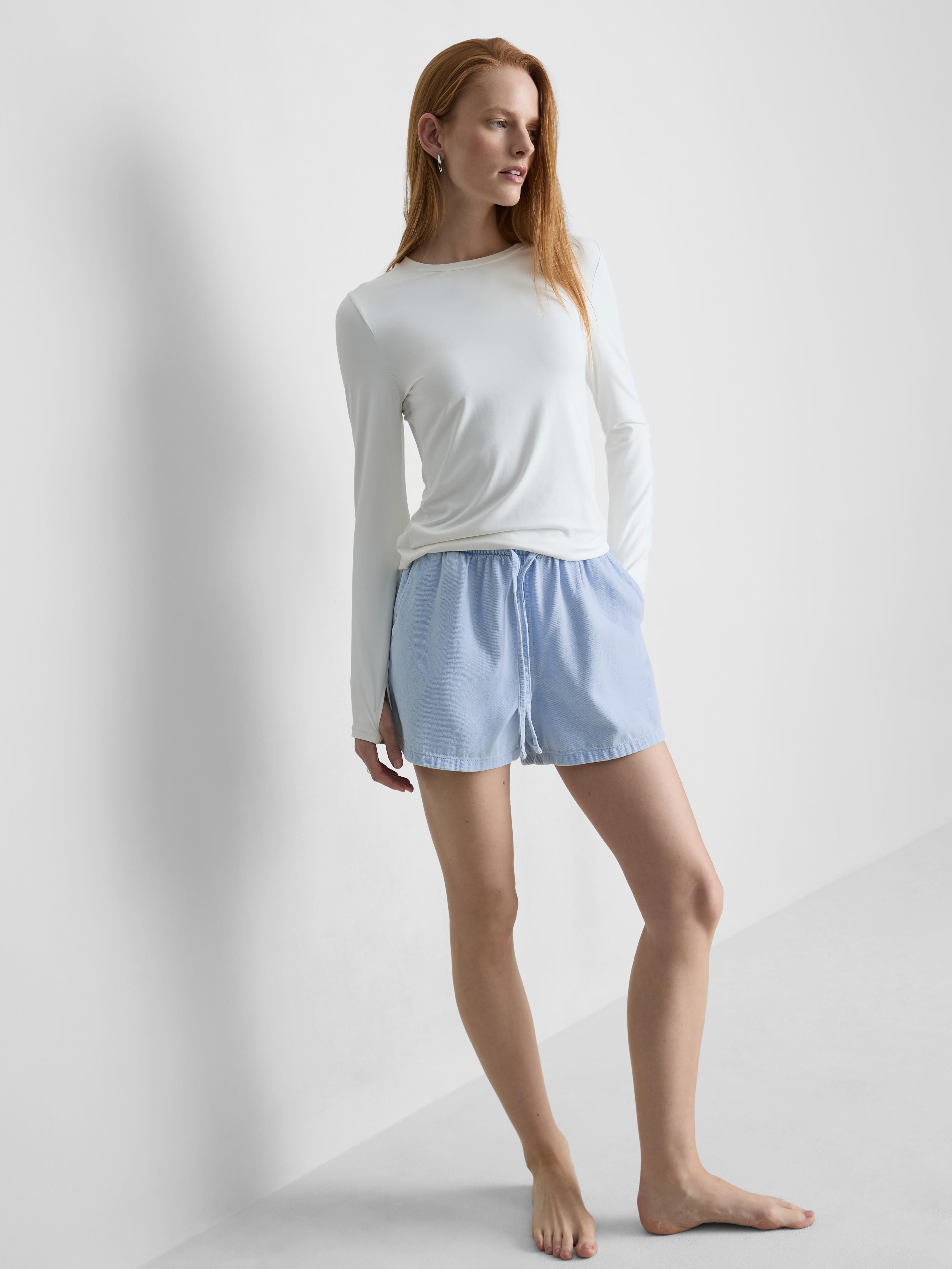 Calções treino ganga algodão