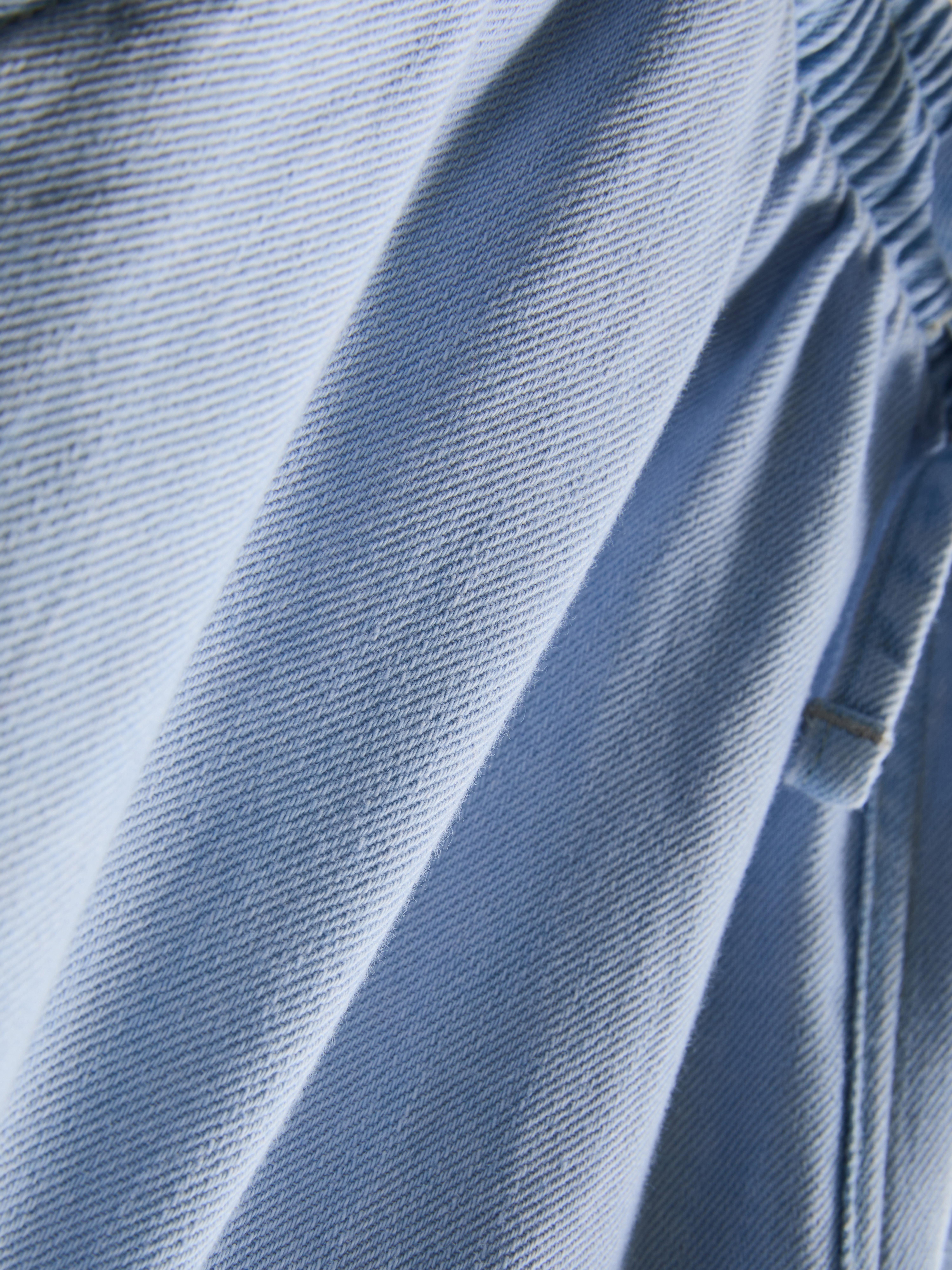 Calções treino ganga algodão