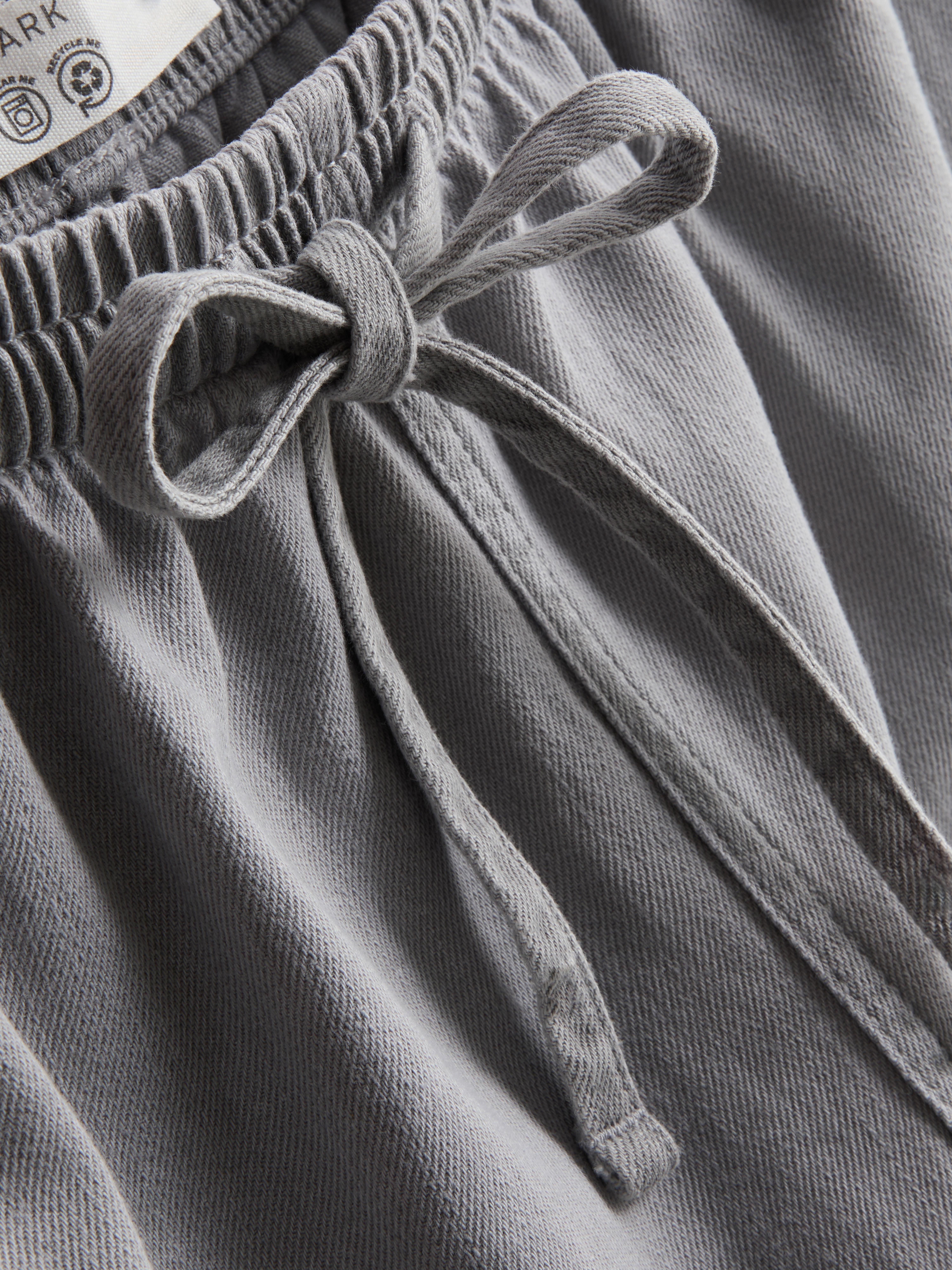 Joggers cortos vaqueros de algodón