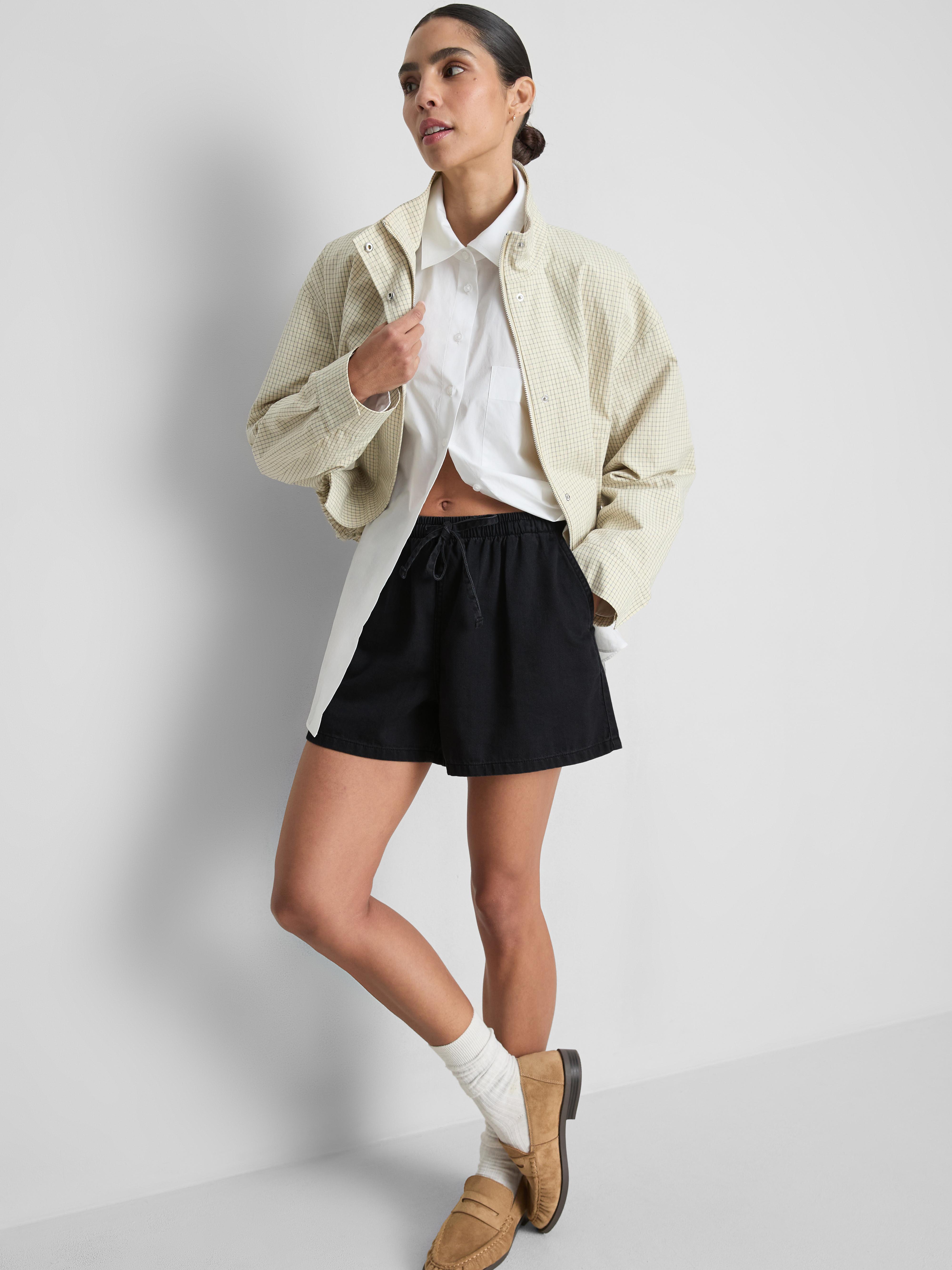 Kratke hlače za prosti čas iz bombažnega džinsa