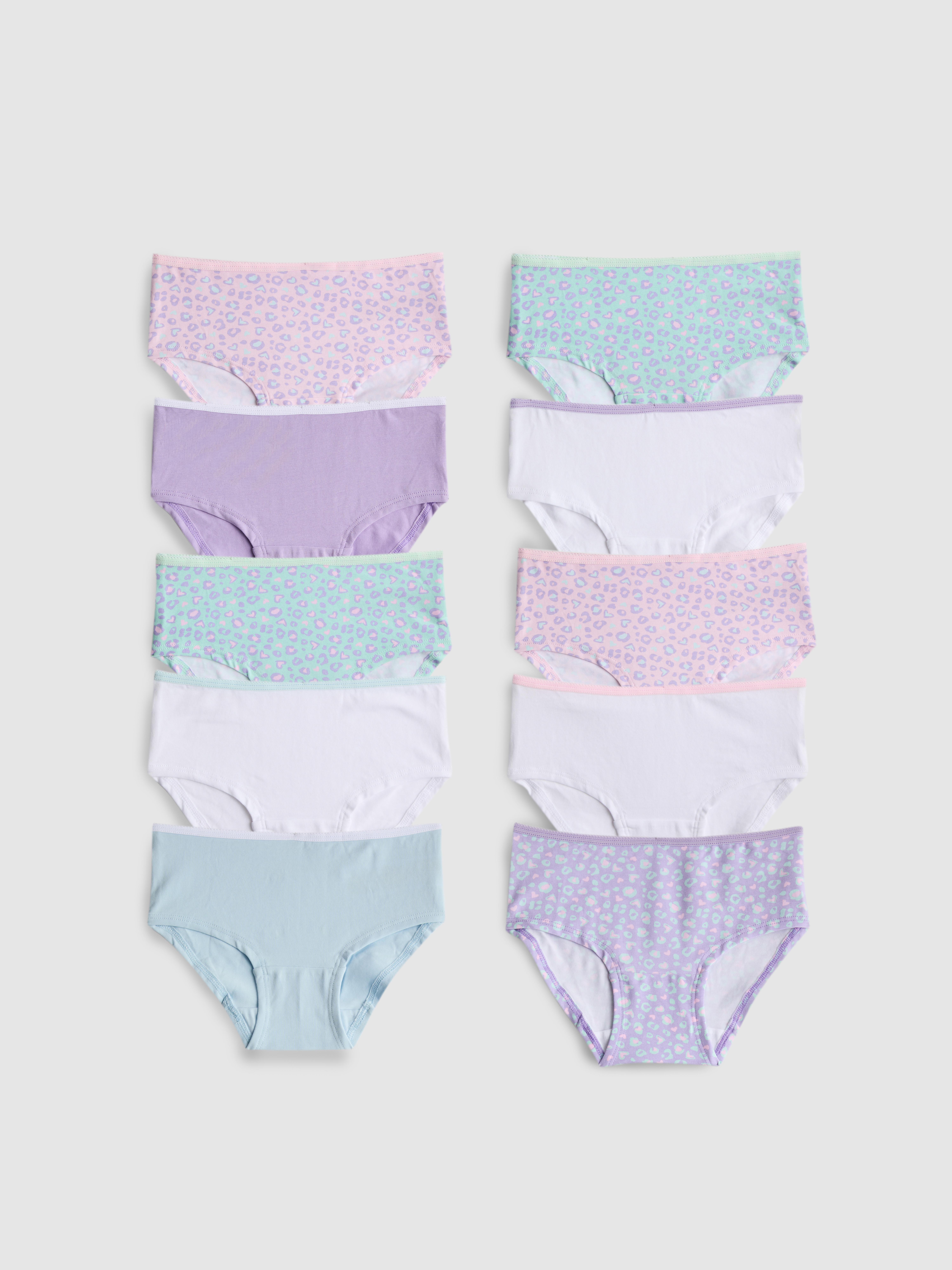 1,5-15 anni | 10 slip a vita bassa