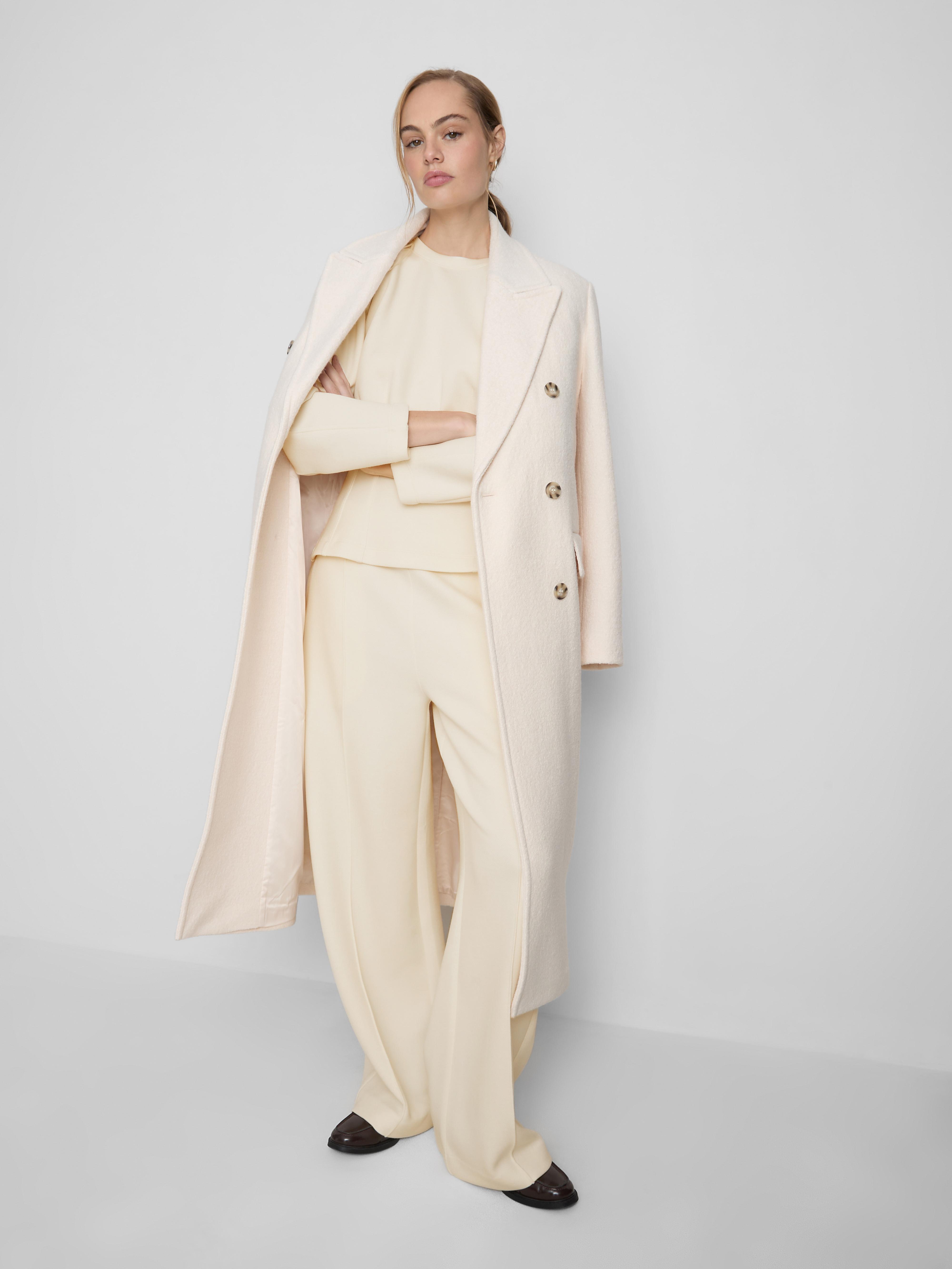 Women's Ivory The Edit Seam Detail Sweate